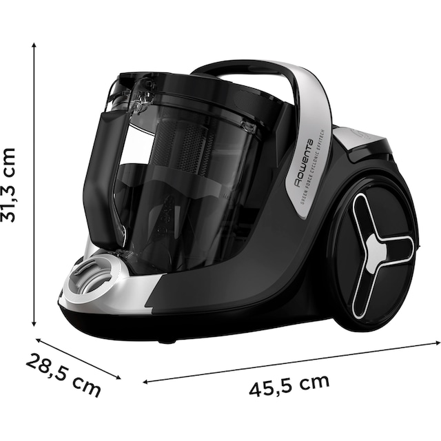 Rowenta Bodenstaubsauger »RO7C66 Green Force Cyclonic Effitech«, 500 W,  beutellos | BAUR