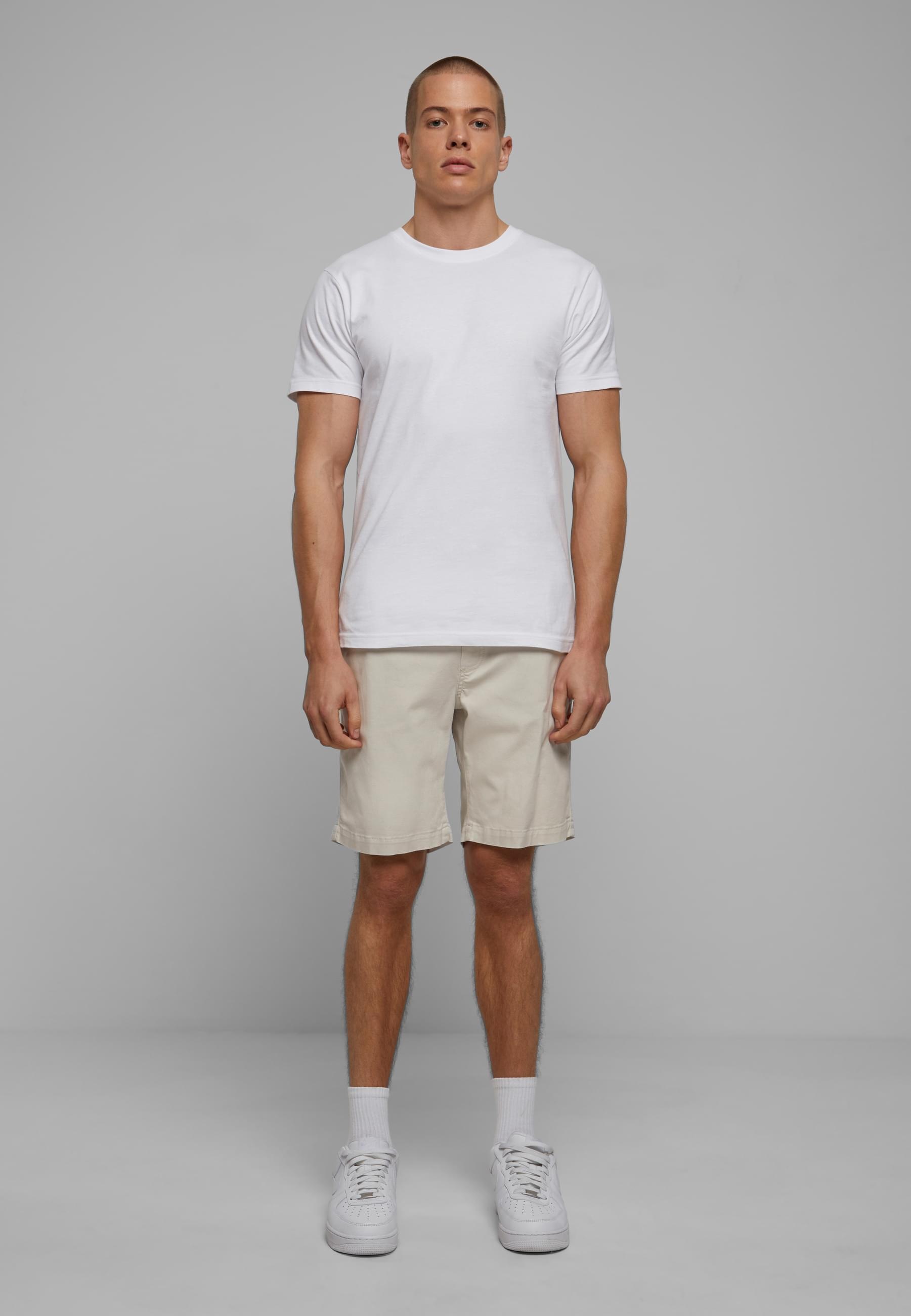 URBAN CLASSICS Stoffhose »Urban Classics Herren Stretch Twill Joggshorts«, (1 tlg.)