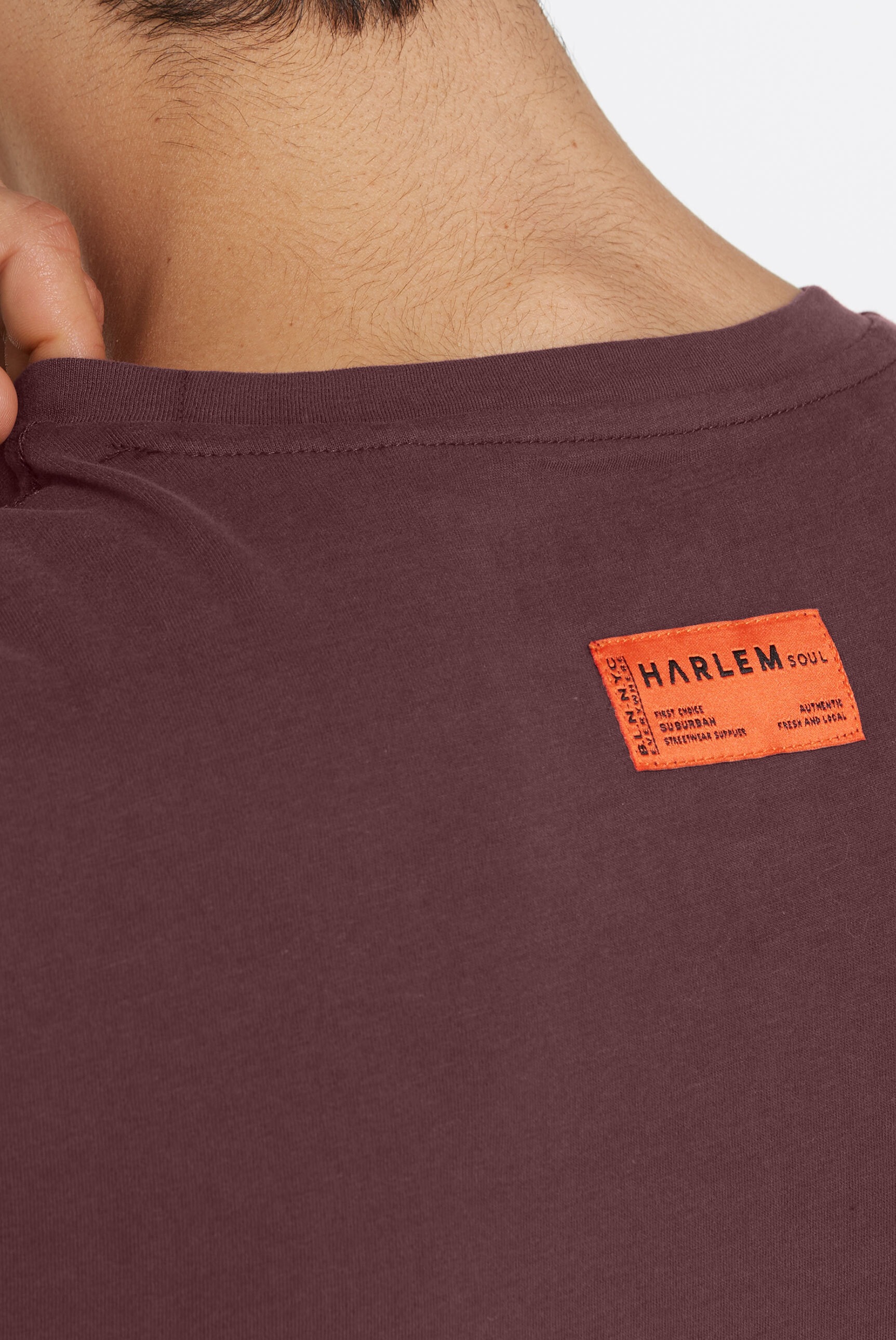 Harlem Soul Rundhalsshirt, aus Baumwolle