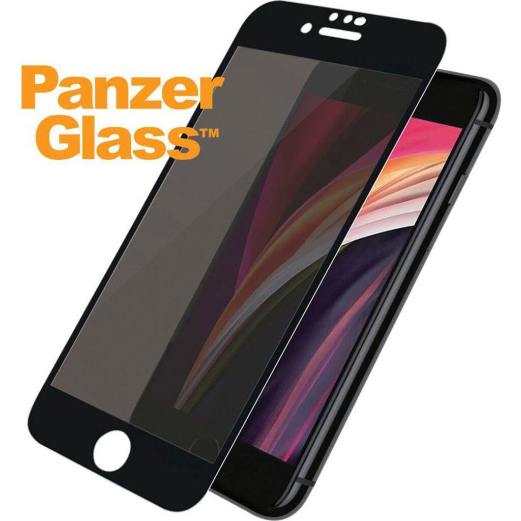 PanzerGlass Displayschutzglas »Privacy Case Friendly iPhone 6/7/8/SE (2020)«, für Apple iPhone 6/6s/7/8/SE (2020)