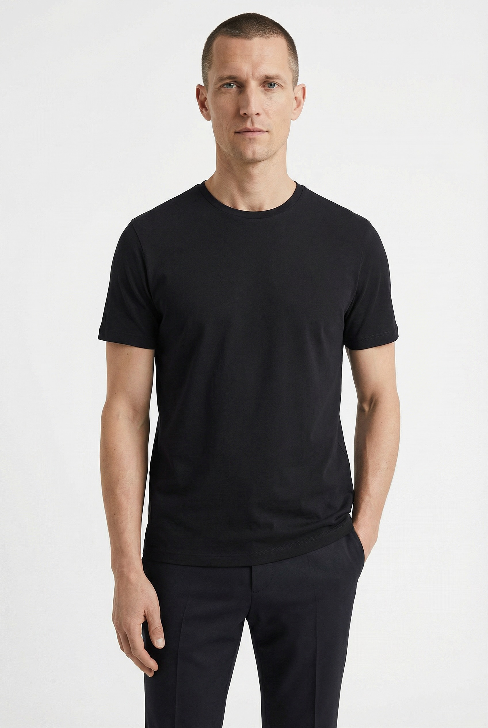 OLYMP T-Shirt Packung, 3er, 3 Stk. Rundhalsausschnitt, modern fit, reine Ba günstig online kaufen