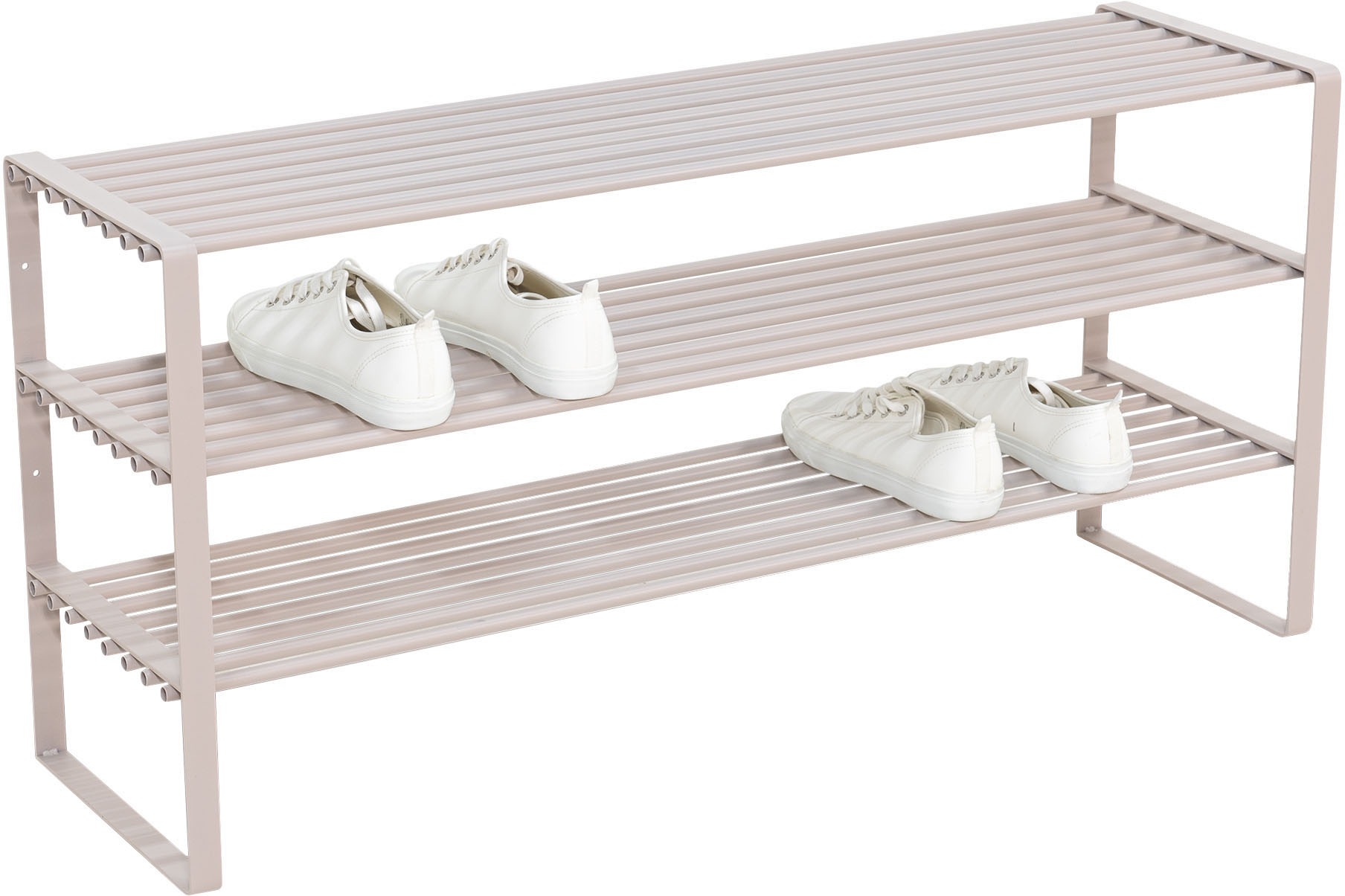 Thumbnail - Spinder Design Schuhregal "REX SR 2 - 100 cm" 1 Stk. tlg. Regal aus Stahl, wahlweise Breite 70 cm oder 100 cm