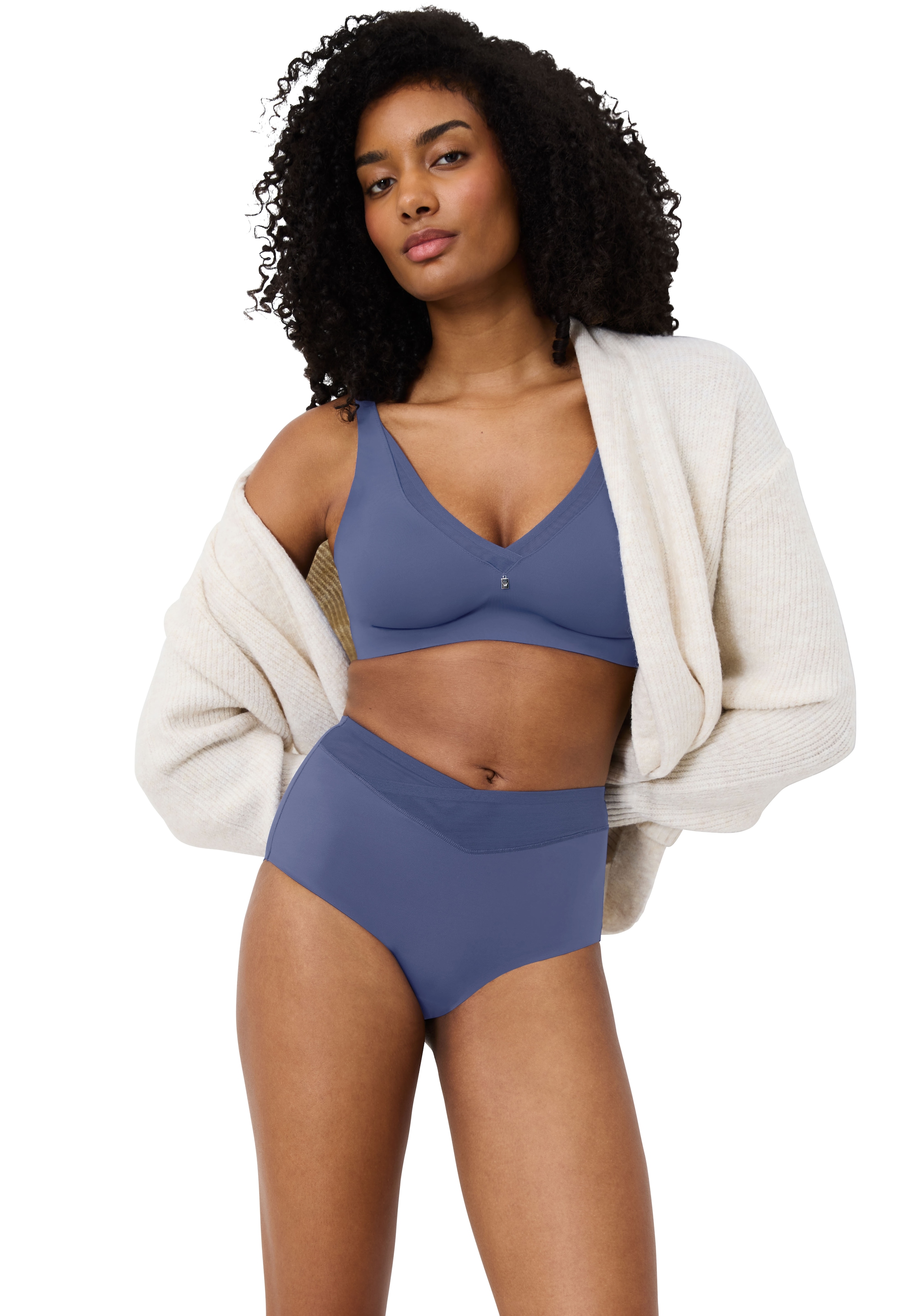 Triumph Shapingslip »True Shape Sensation T Maxi«, Mesh-Einsätze, flache Kanten