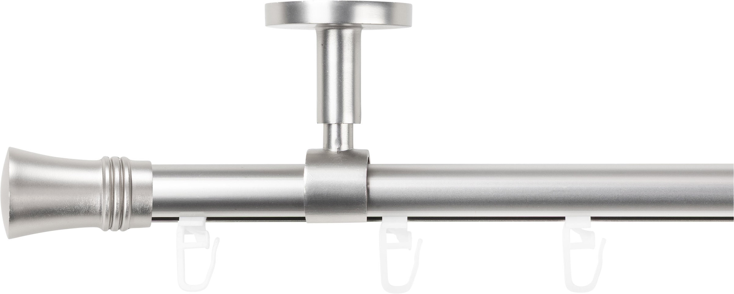 SN DECO GROUP 1100000002199 "Gardinenstange Innenlauf Lyon Ø 19 mm, 1-läufig, Fixmaß" Ø 19 mm Fixmaß;kürzbar
