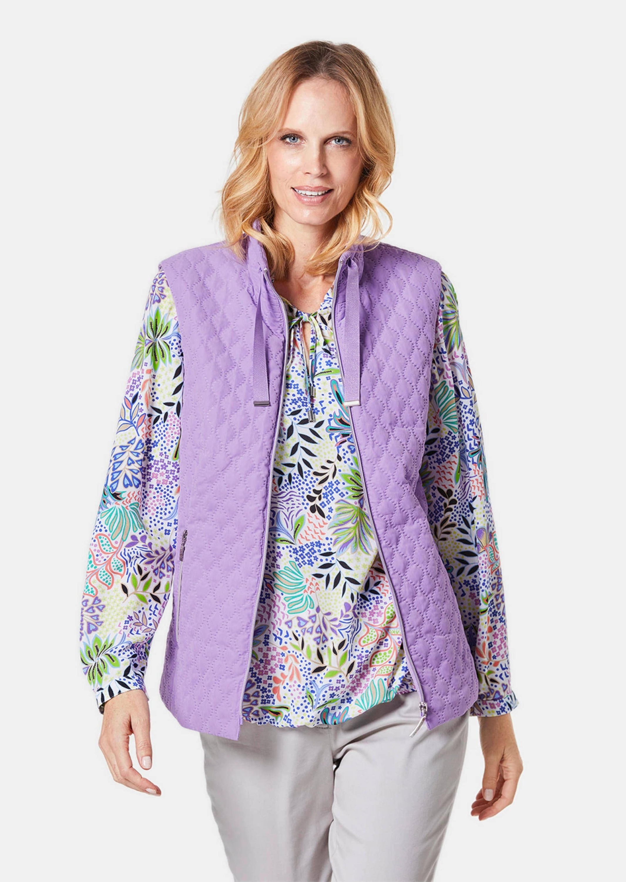 GOLDNER Kurzweste "Kurzgröße Leichte Steppweste mit Stehkragen" mit Stehkra günstig online kaufen