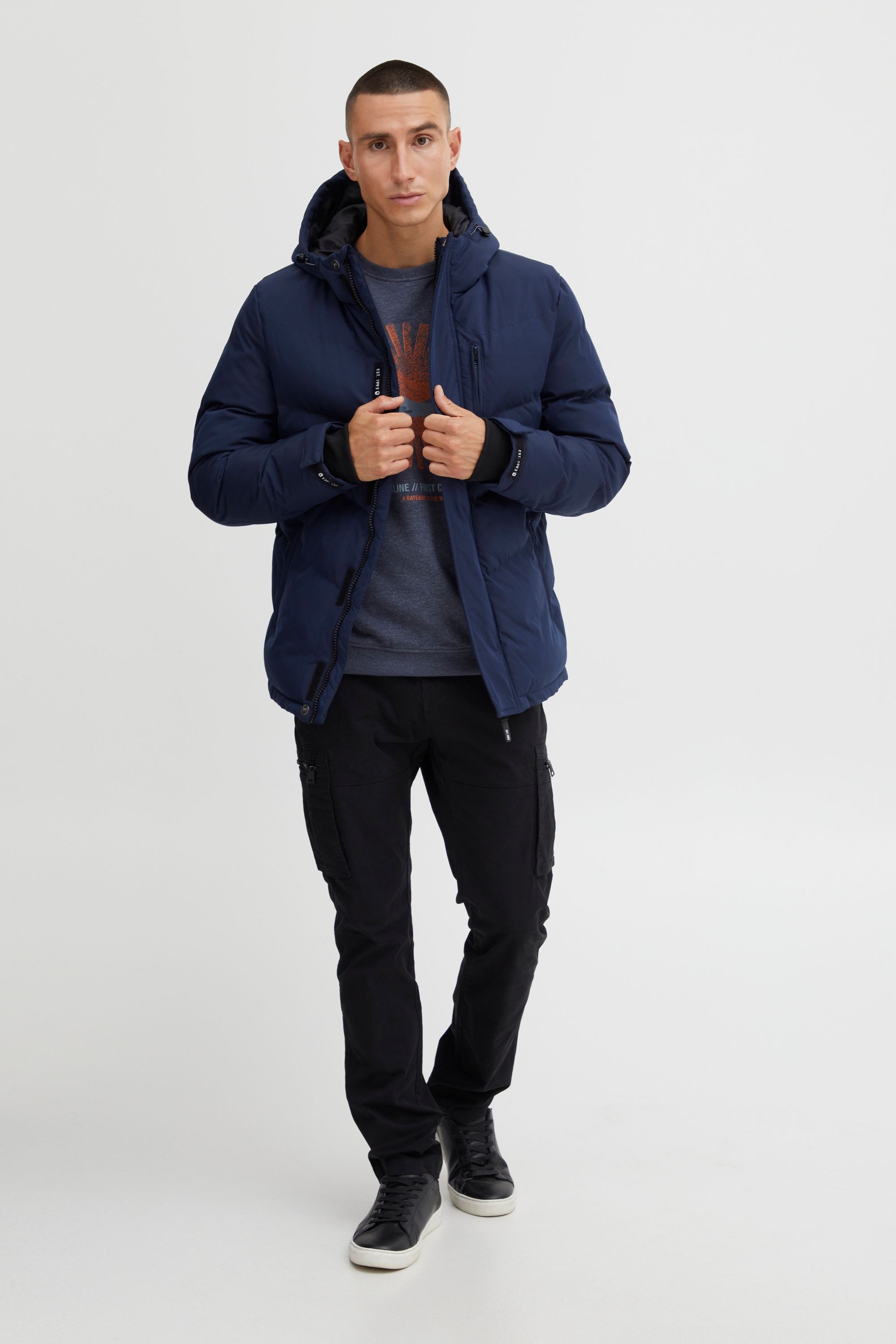Indicode Steppjacke »Steppjacke IDStephin«, mit Kapuze