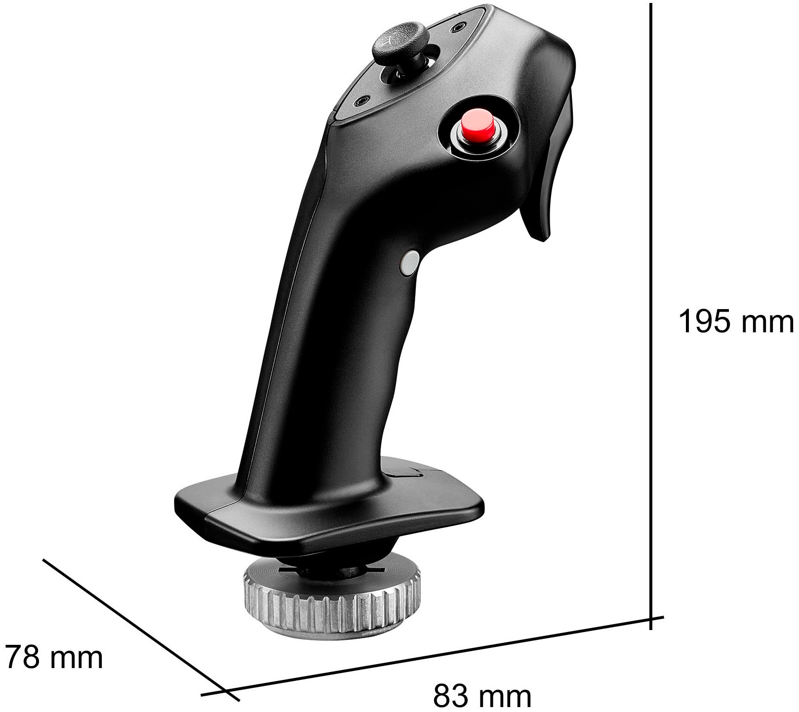 Thrustmaster Controller »AddOn Thrustm. Airbus Addon Grip (Stick) (PC)«