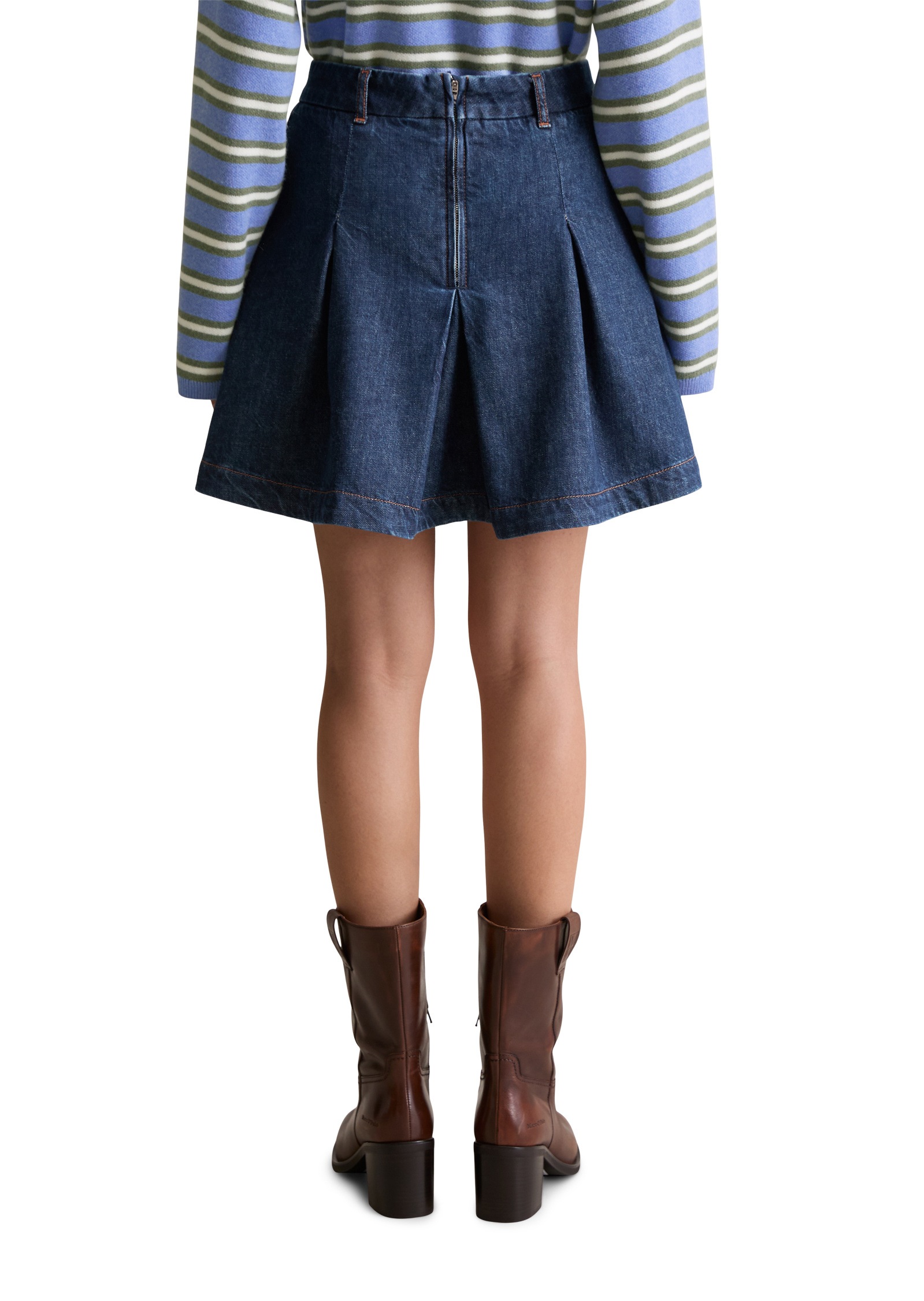 Marc O'Polo DENIM Jeansrock »aus Rigid Denim«
