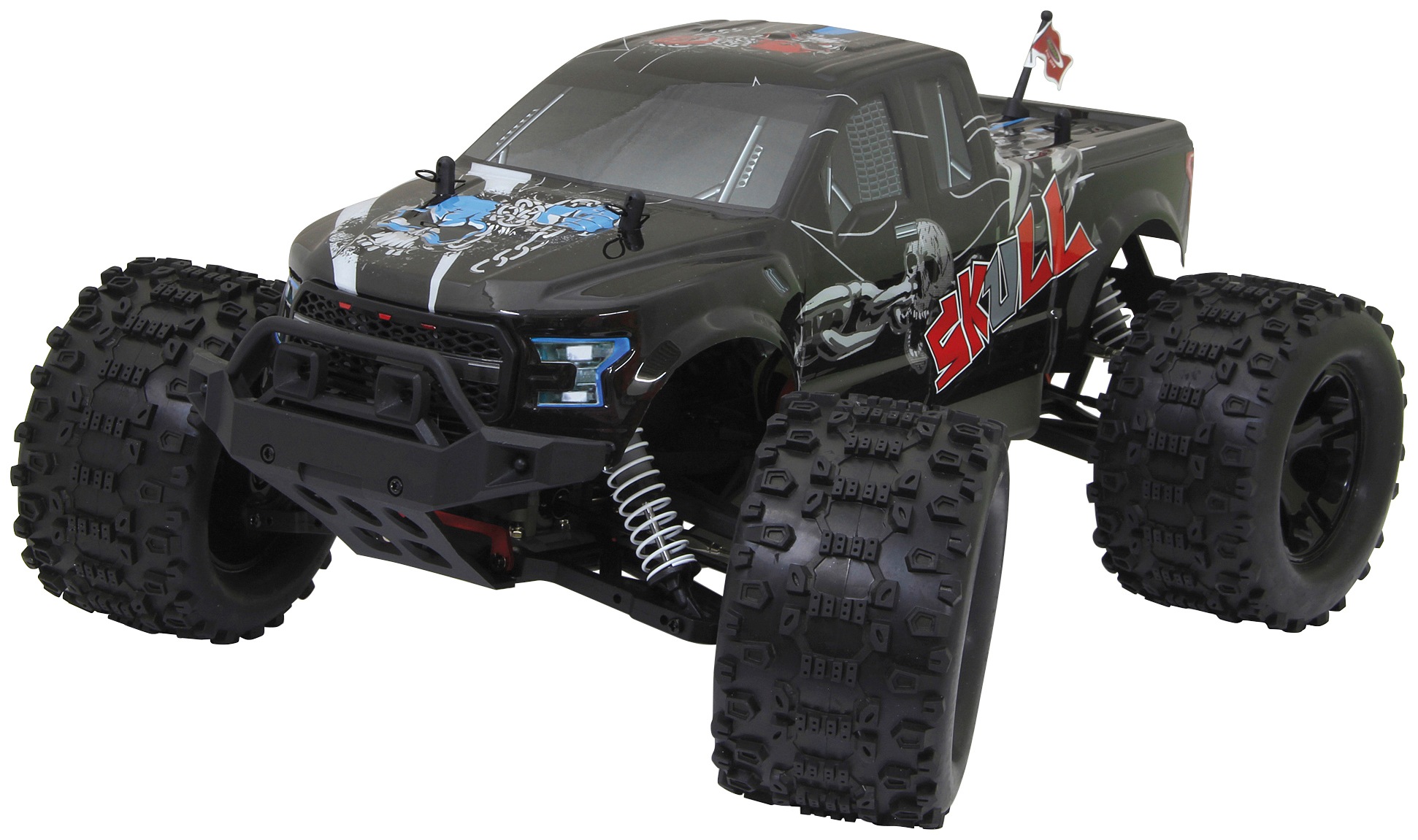 Jamara RC-Monstertruck »Skull Monstertruck 4WD«, 1:10, 2,4 GHz