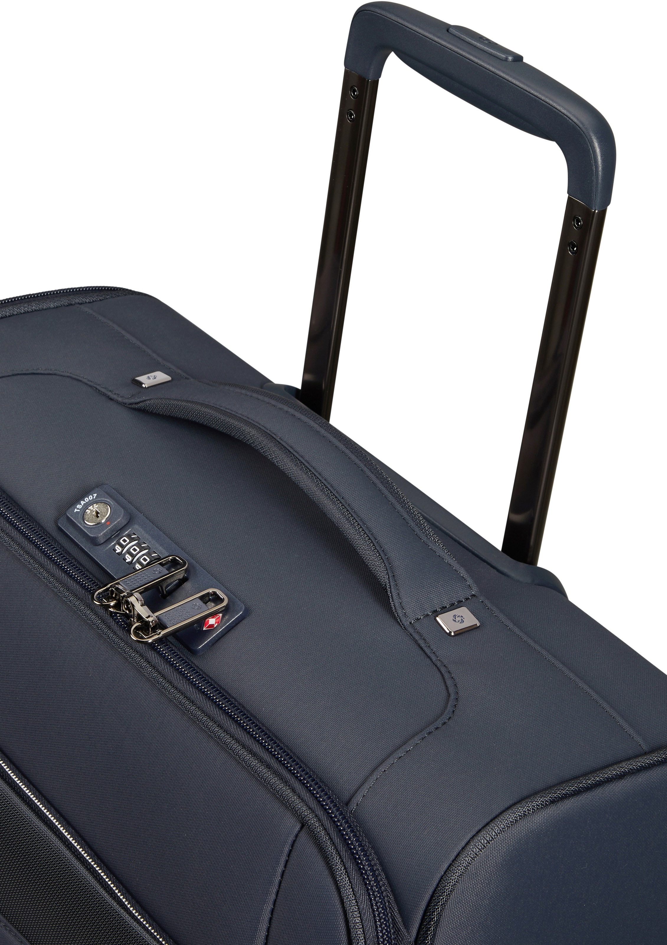 Samsonite Weichgepäck-Trolley »AIREA, verschiedene Größen und Farben«, 4 Rollen, Weichschalen-Koffer Reisekoffer mit Volumenerweiterung bei M/L