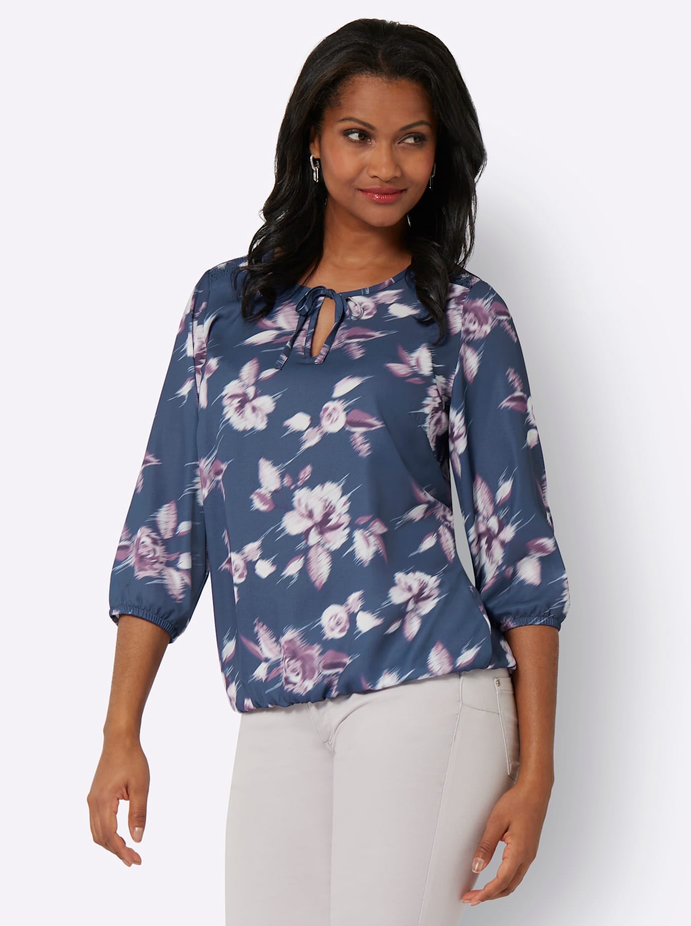 Lady Druckbluse