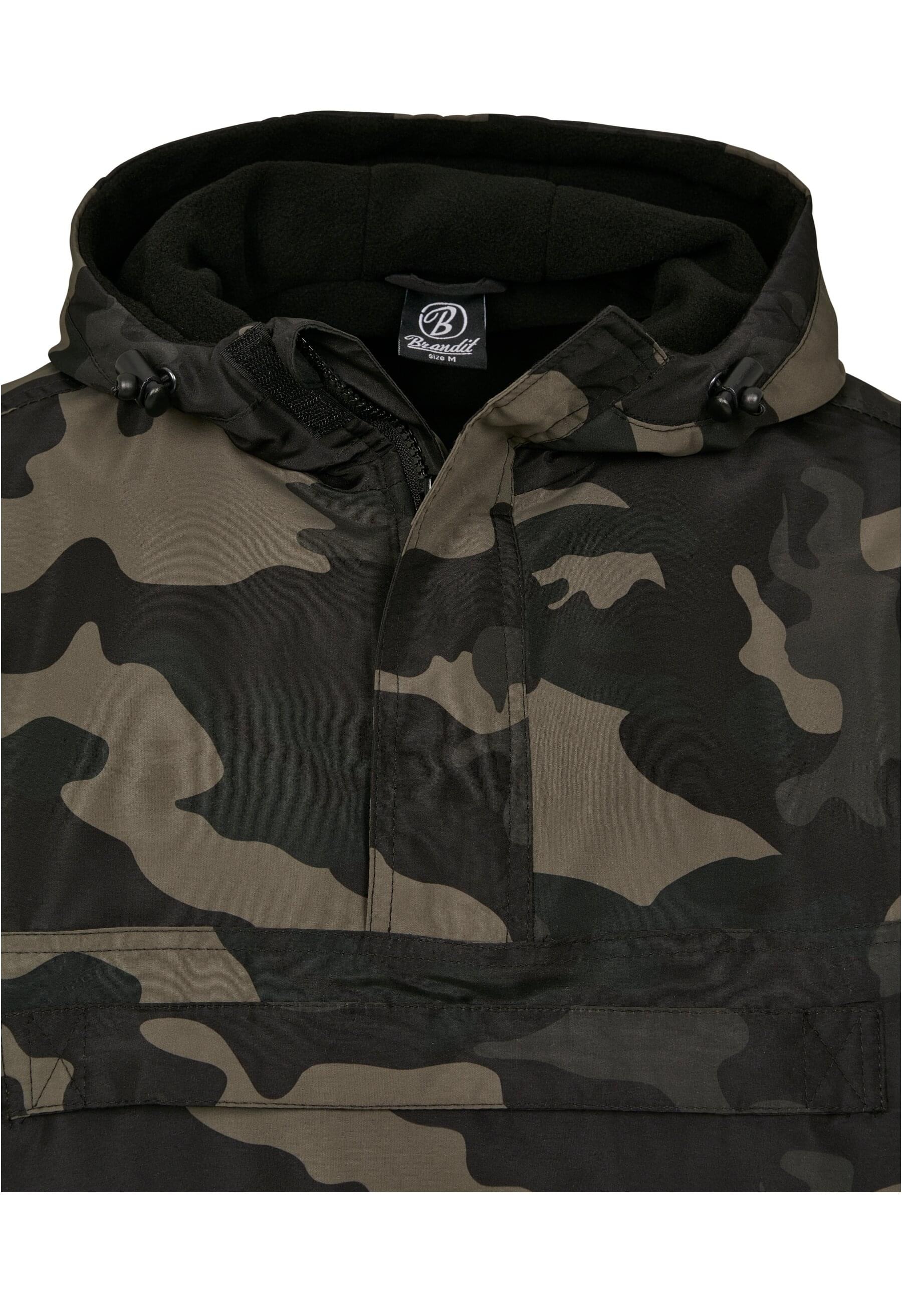 Brandit Anorak »Brandit Herren Fleece Pull Over Windbreaker«, (1 St.), mit Kapuze