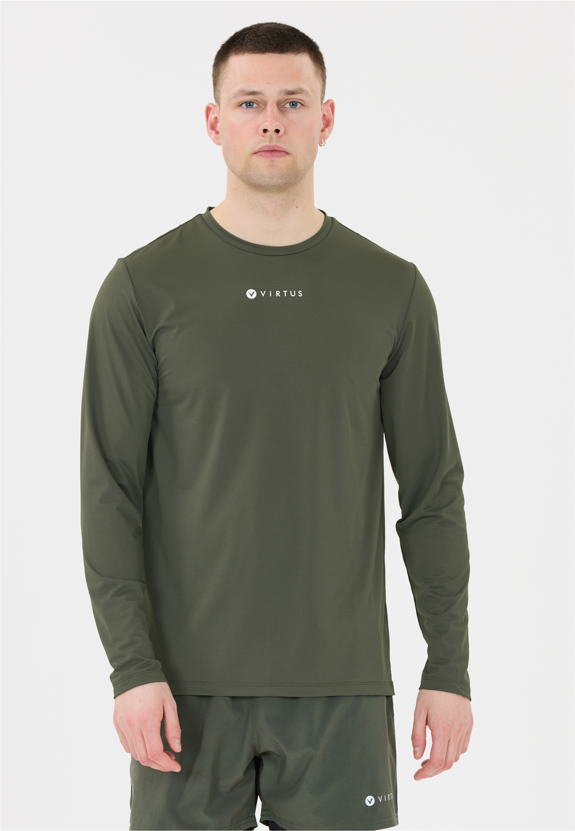 Virtus Langarmshirt "Roger V2" mit praktischer Quick-Dry-Funktion