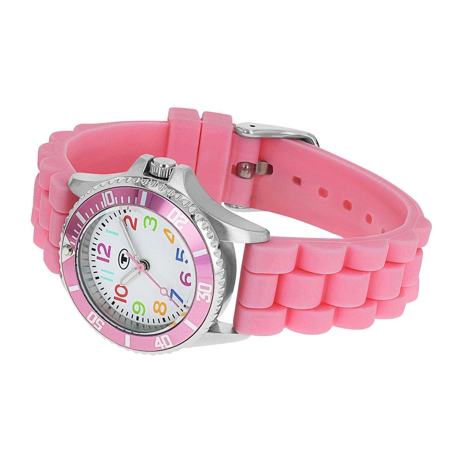 TOM TAILOR Quarzuhr Armbanduhr, Silikonarmband, Kinderuhr, Mädchen, analog