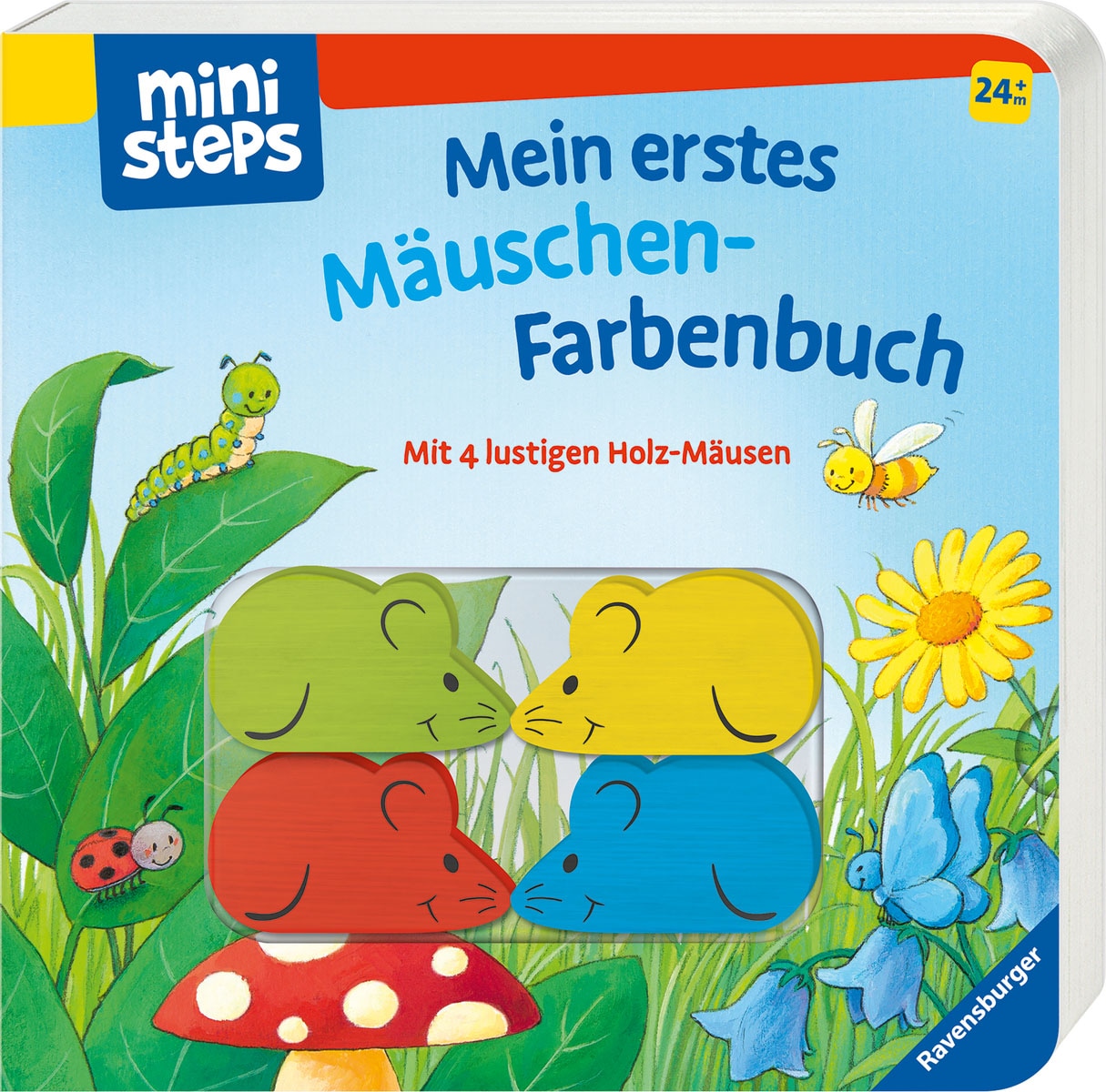 Ravensburger Buch »ministeps®, Mein erstes Mäuschen-Farbenbuch«, FSC® - schützt Wald - weltweit