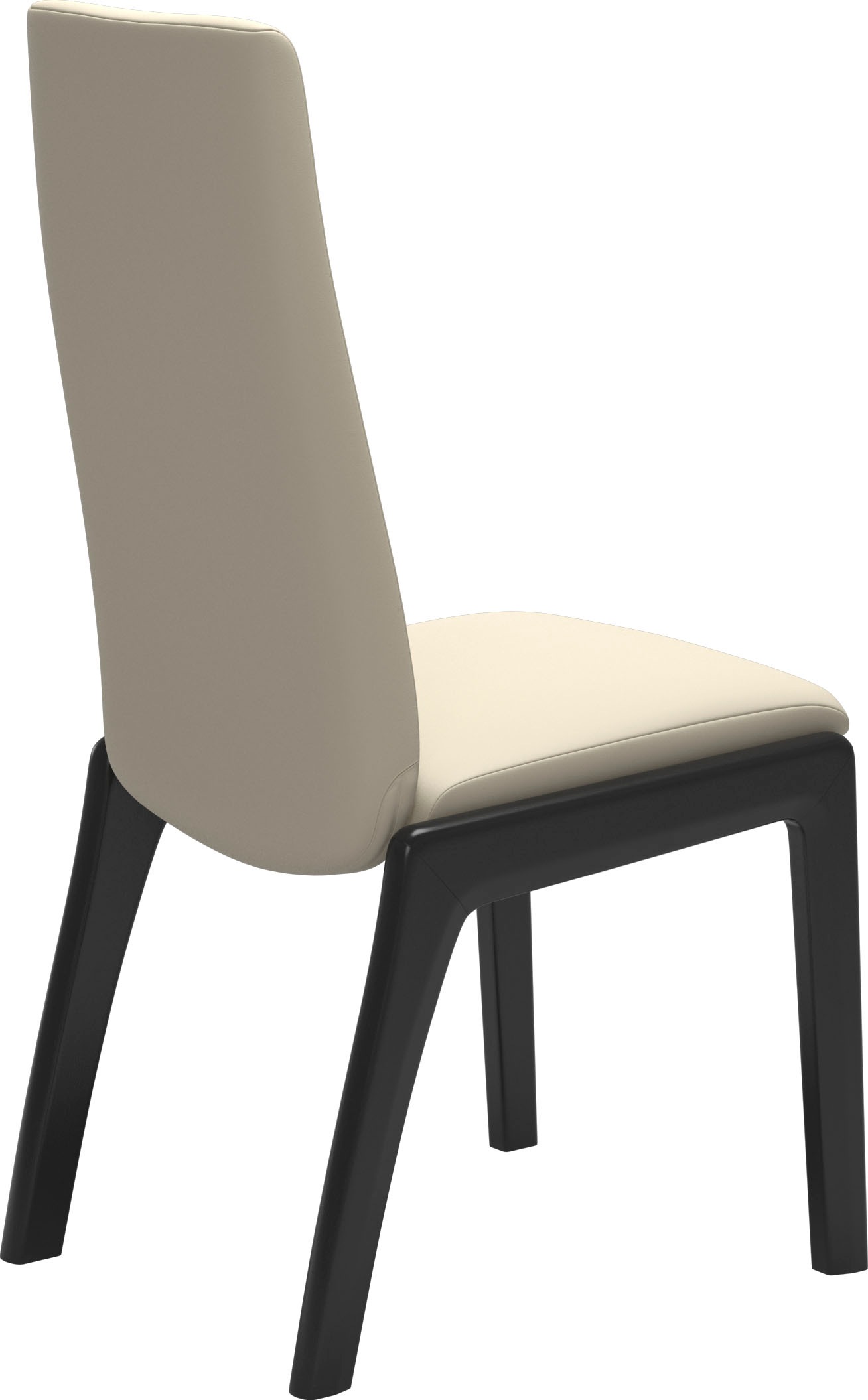 Stressless® Polsterstuhl »Laurel«, Leder BATICK, Low Back, Größe L, mit abgerundeten Beinen in Schwarz