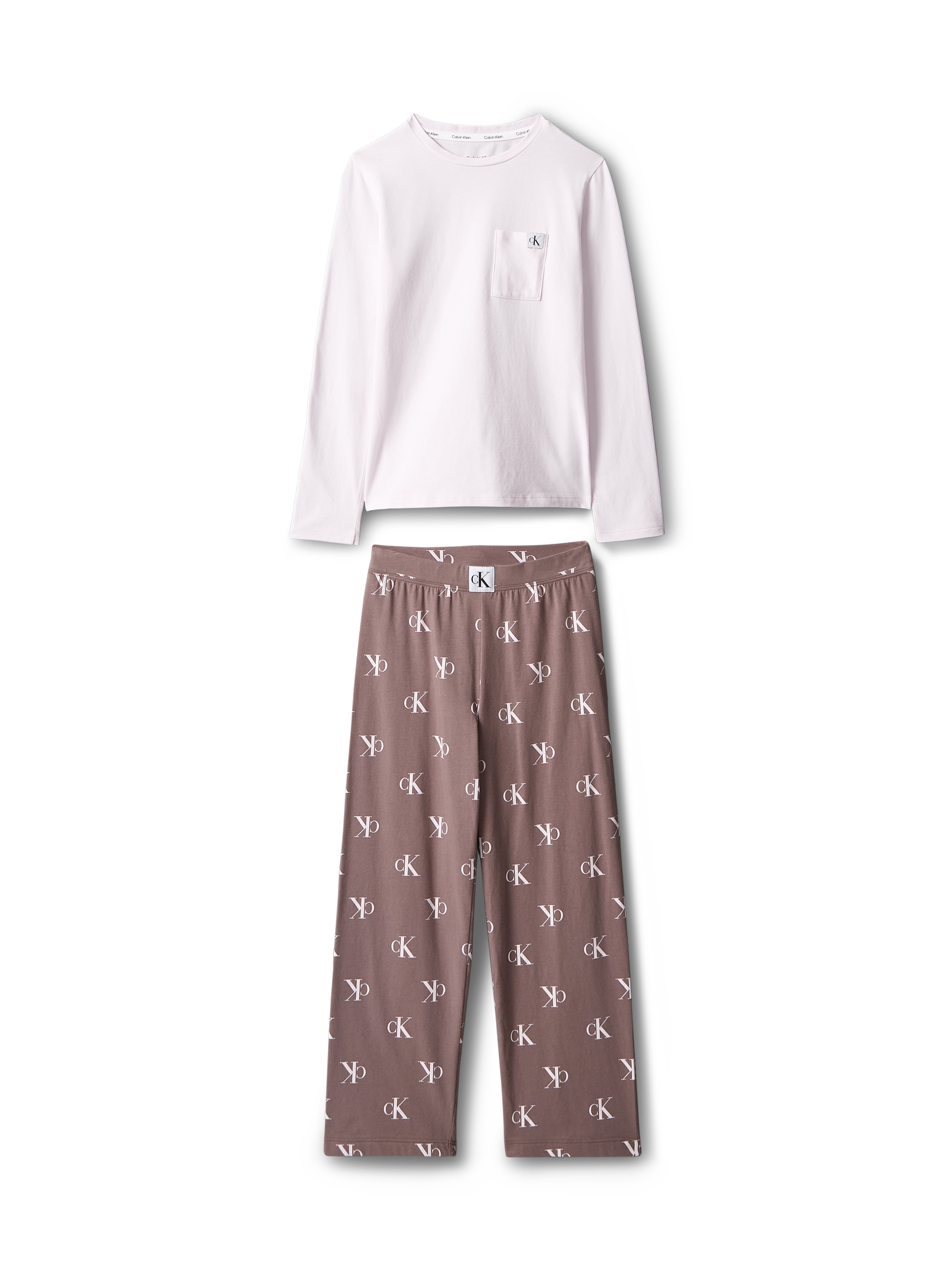 Calvin Klein Underwear Schlafanzug "KNIT PJ SET" Regular fit für Kinder