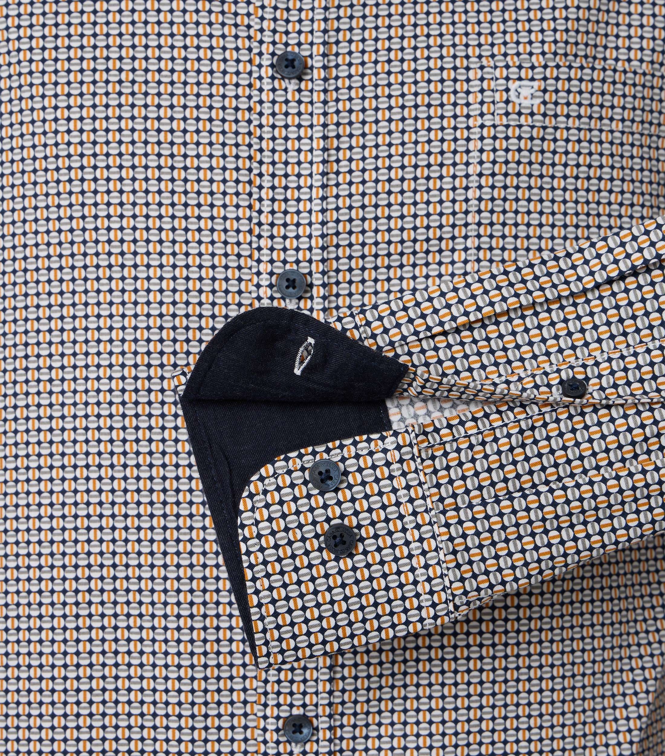 Thumbnail - CASAMODA Langarmhemd "CASAMODA Freizeithemd Print"