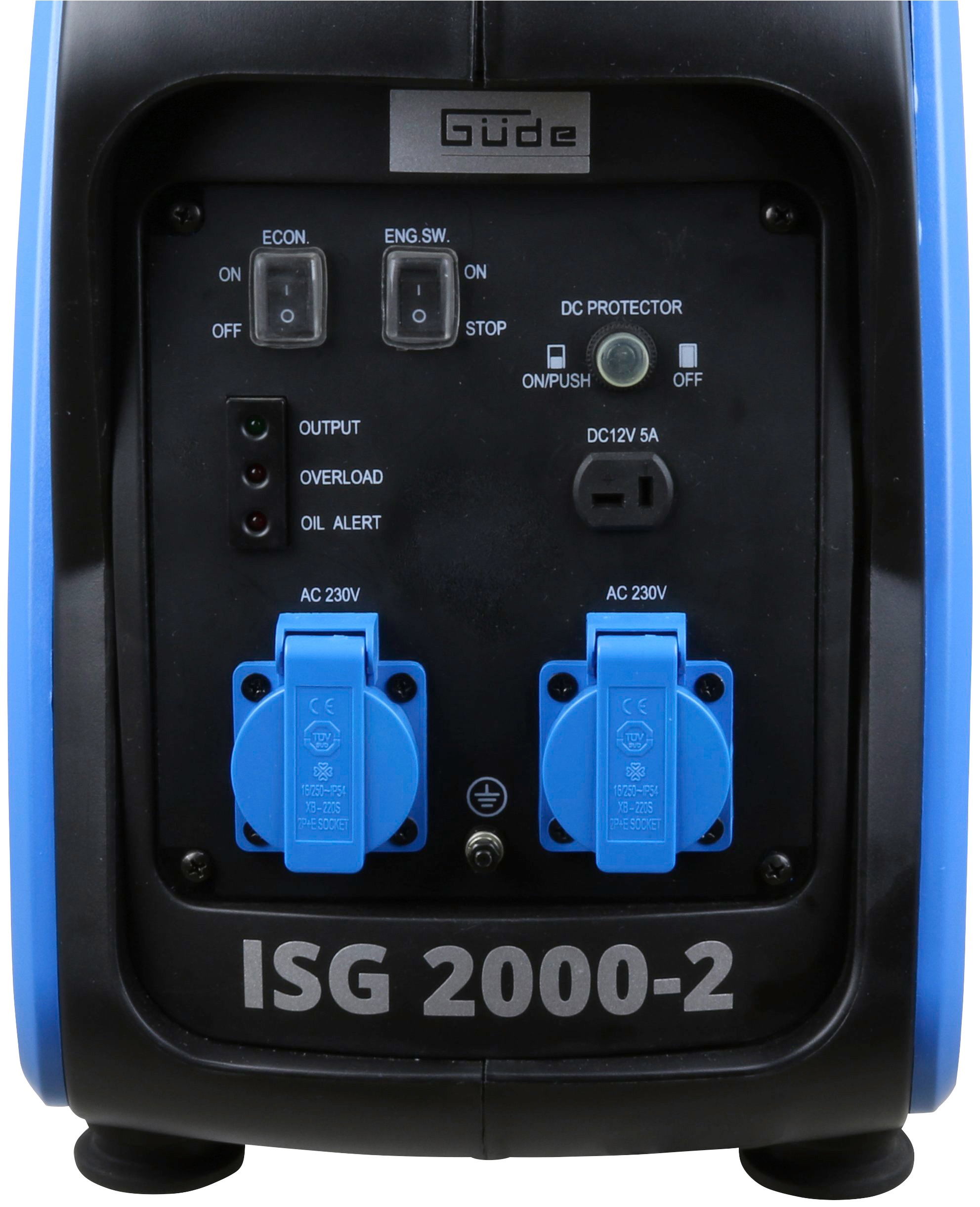 Güde Stromerzeuger »ISG 2000-2«, inkl. zwei 230 V Steckdosen und Ladekabel