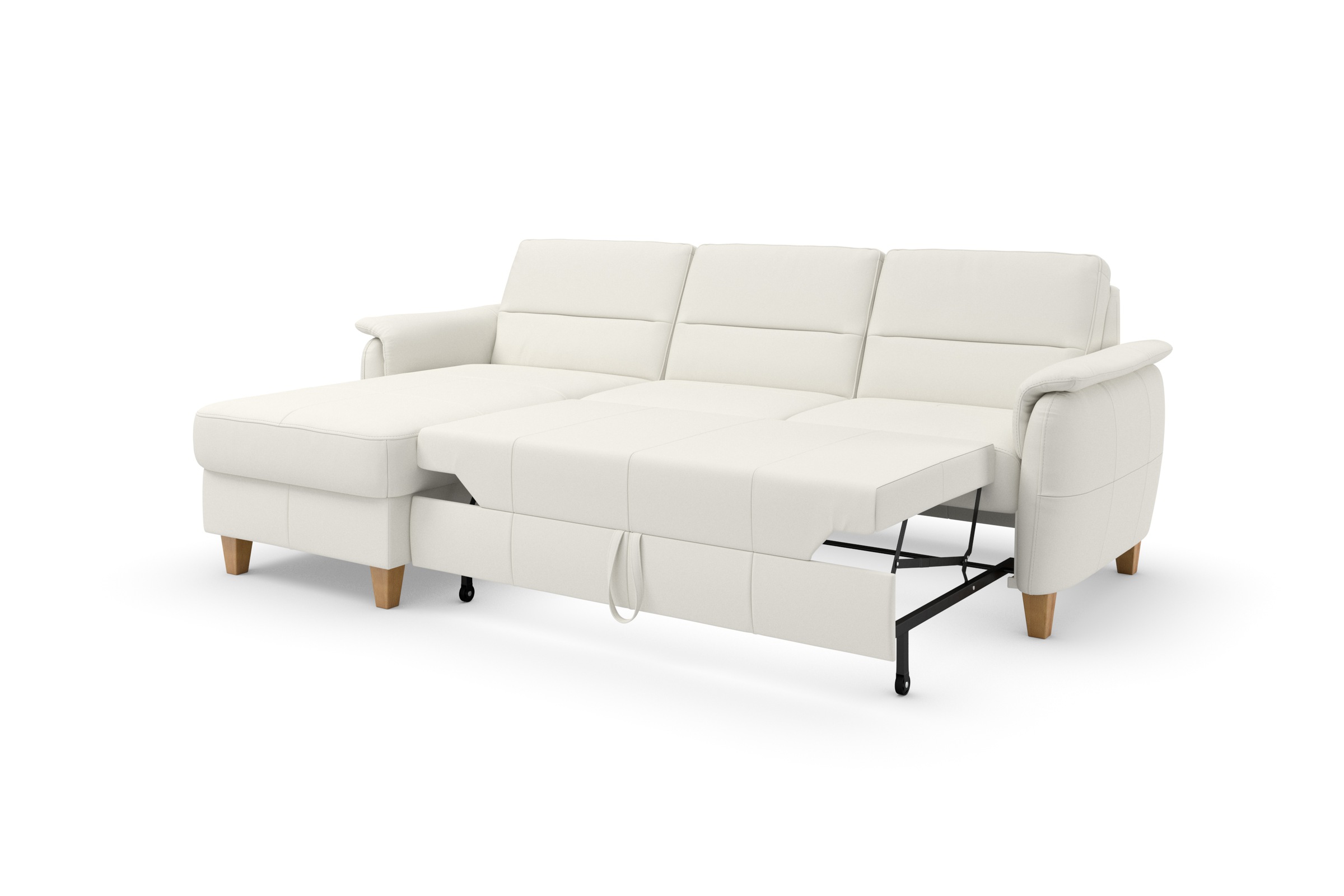 Home affaire Ecksofa »Palmera L-Form«, Federkern, wahlweise mit Bettfunktion und mit/ohne Bettkasten