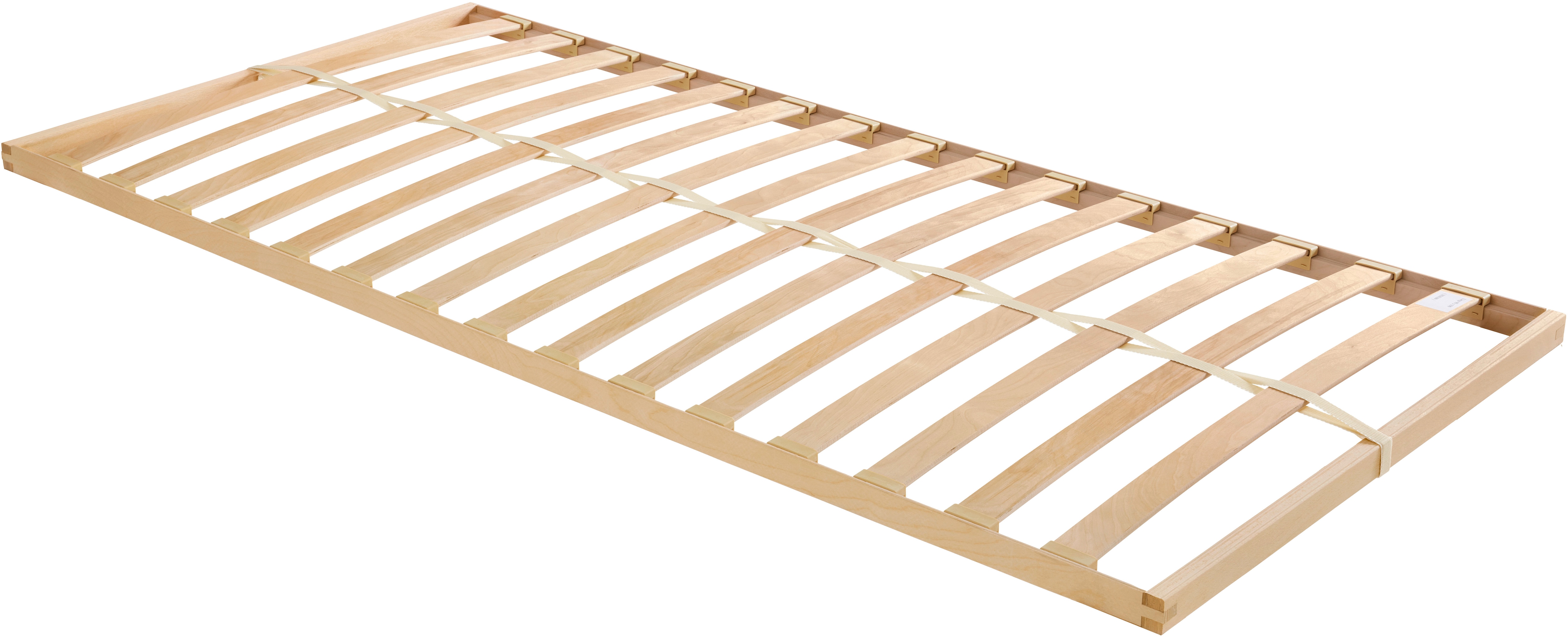 Lattenrost PAIDI, B:90cm H:4cm L:190cm, braun, Lattenroste, "STANDARD 90x190cm, montiert", besondere Langlebigkeit, extreme Stabilität