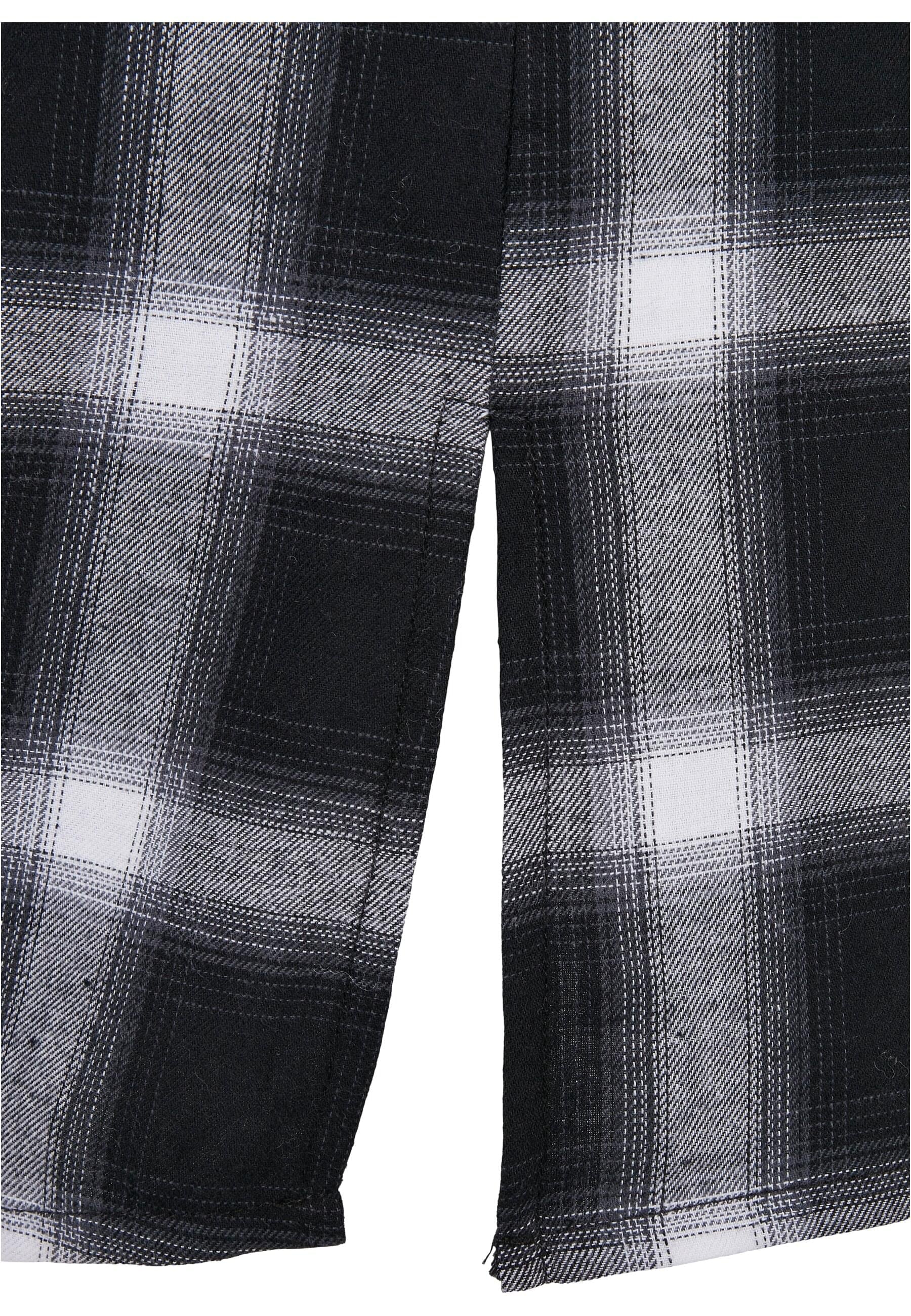 URBAN CLASSICS Shirtkleid »Urban Classics Damen Ladies Cotton Check Shirt Dress« 1 Stk. tlg.