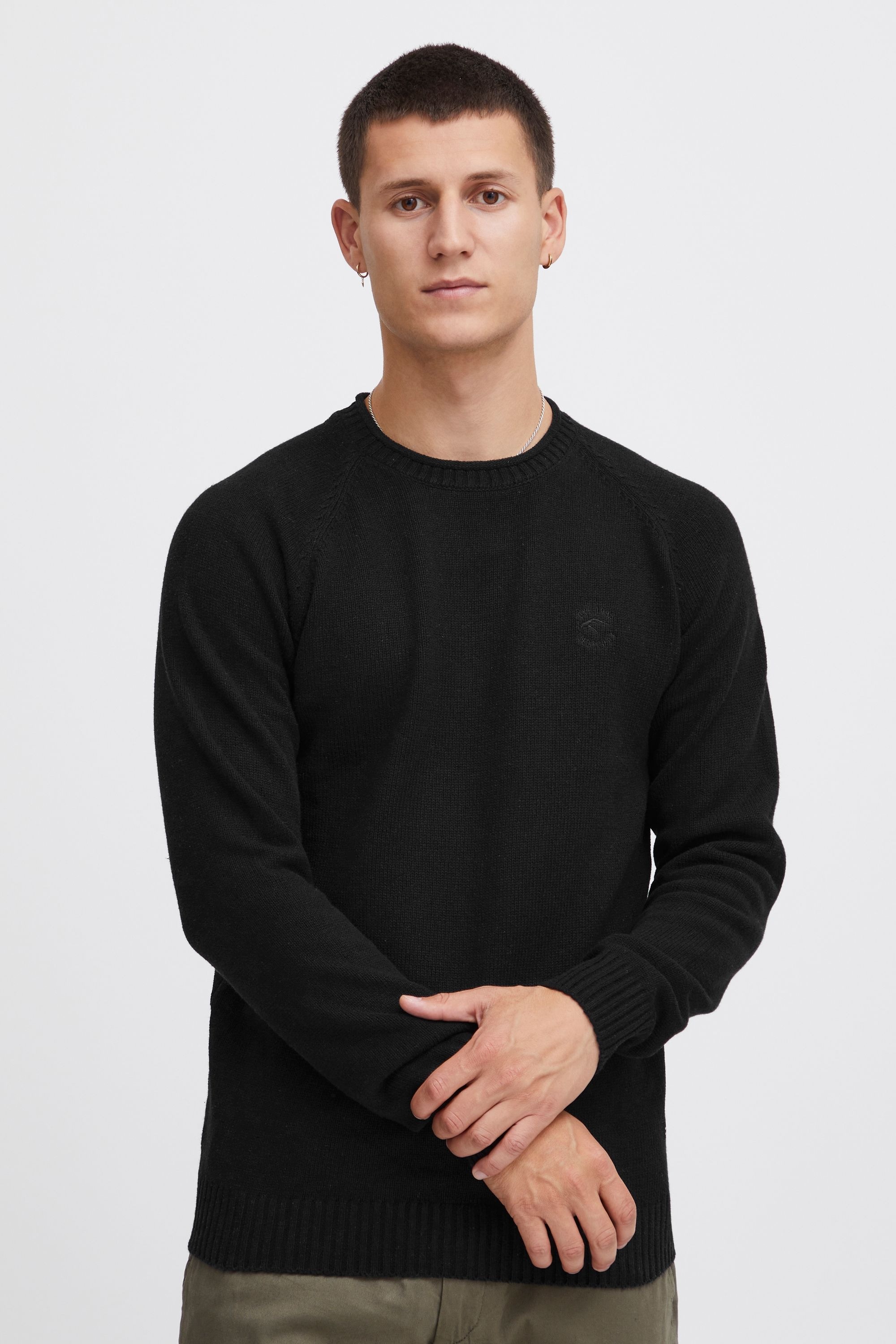 Indicode Strickfleece-Pullover »Strickpullover IDTorin«