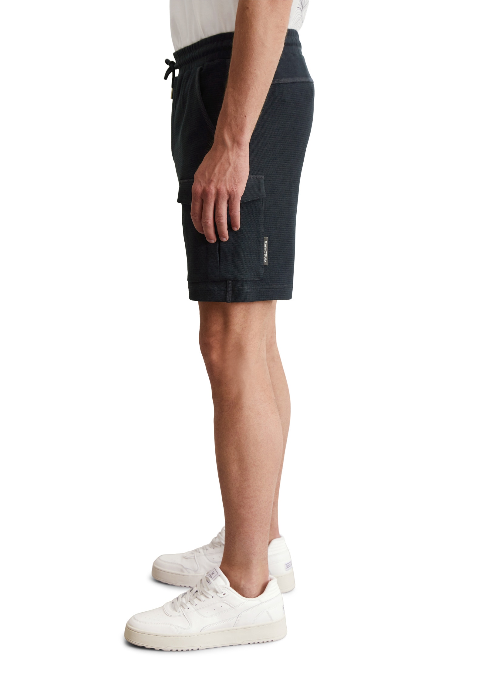 Marc O'Polo Shorts »aus Bio-Baumwolle mit Struktur«