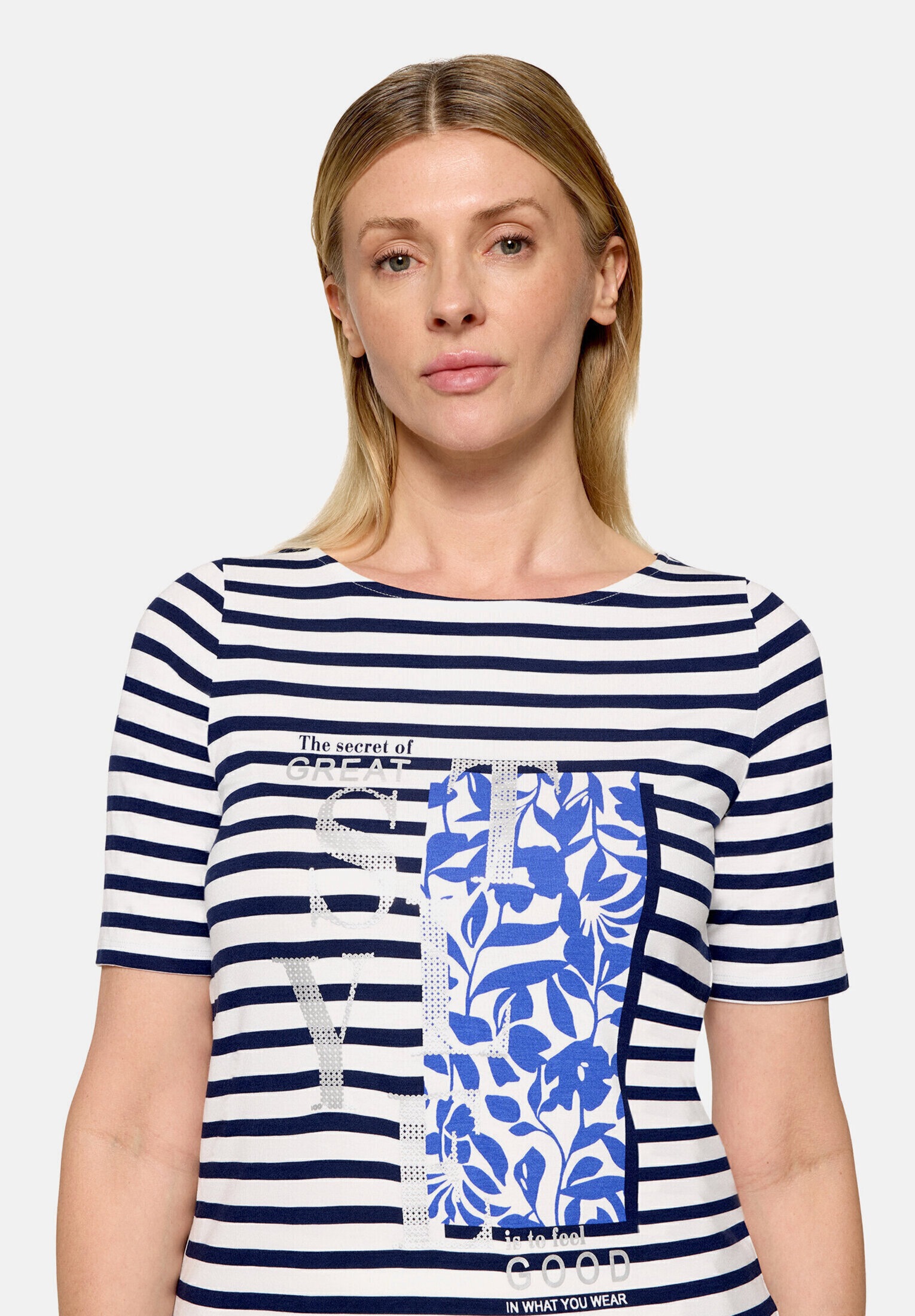 Betty Barclay Kurzarmshirt »Damen mit Placement« 1 tlg.