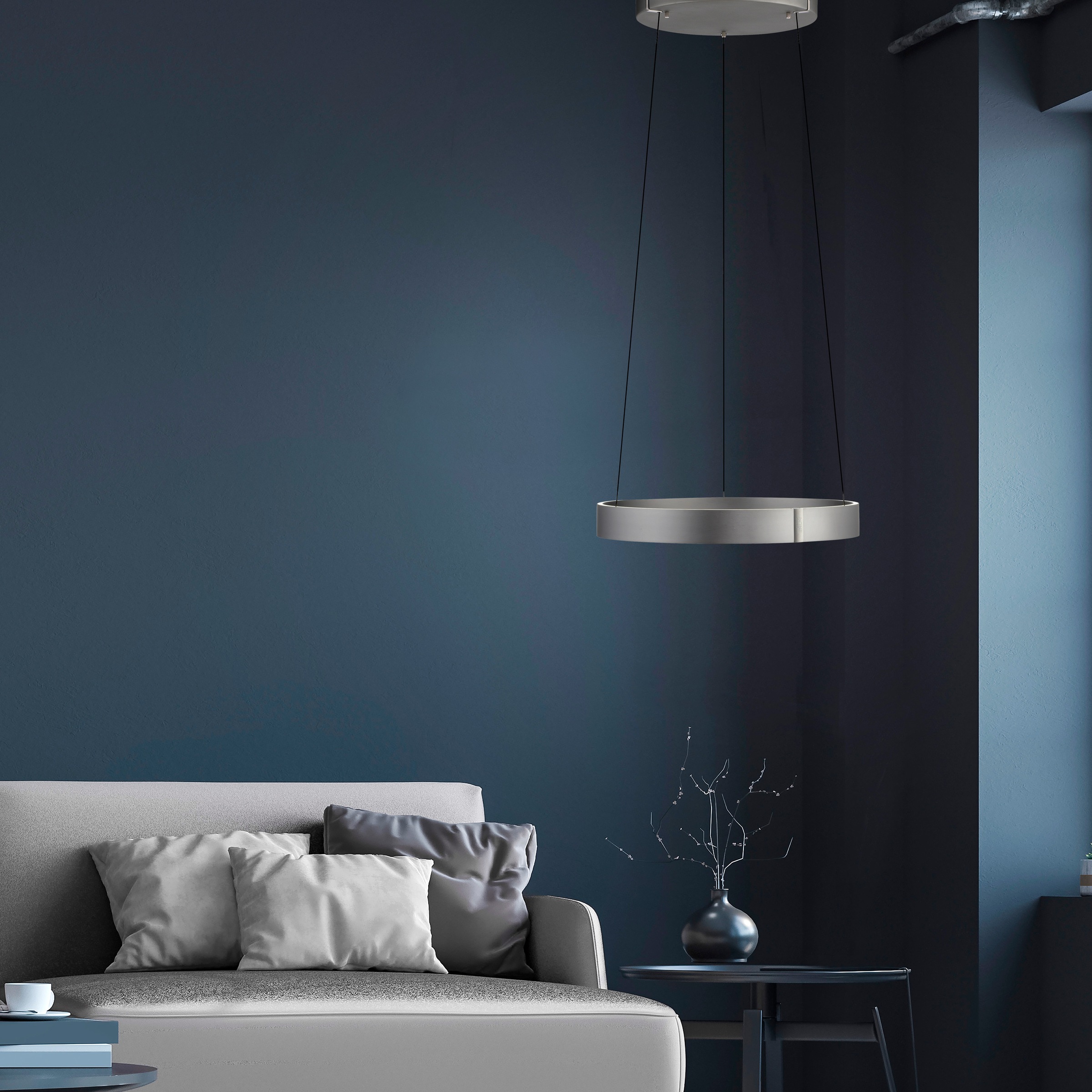 Neuhaus PURE LED Pendelleuchte »PURE E-Clipse« LED-Board 1 Stk. warmweiß - kaltweiß e-LIFT®-Funktion, CCT, dimmbar über Fernbedíenung