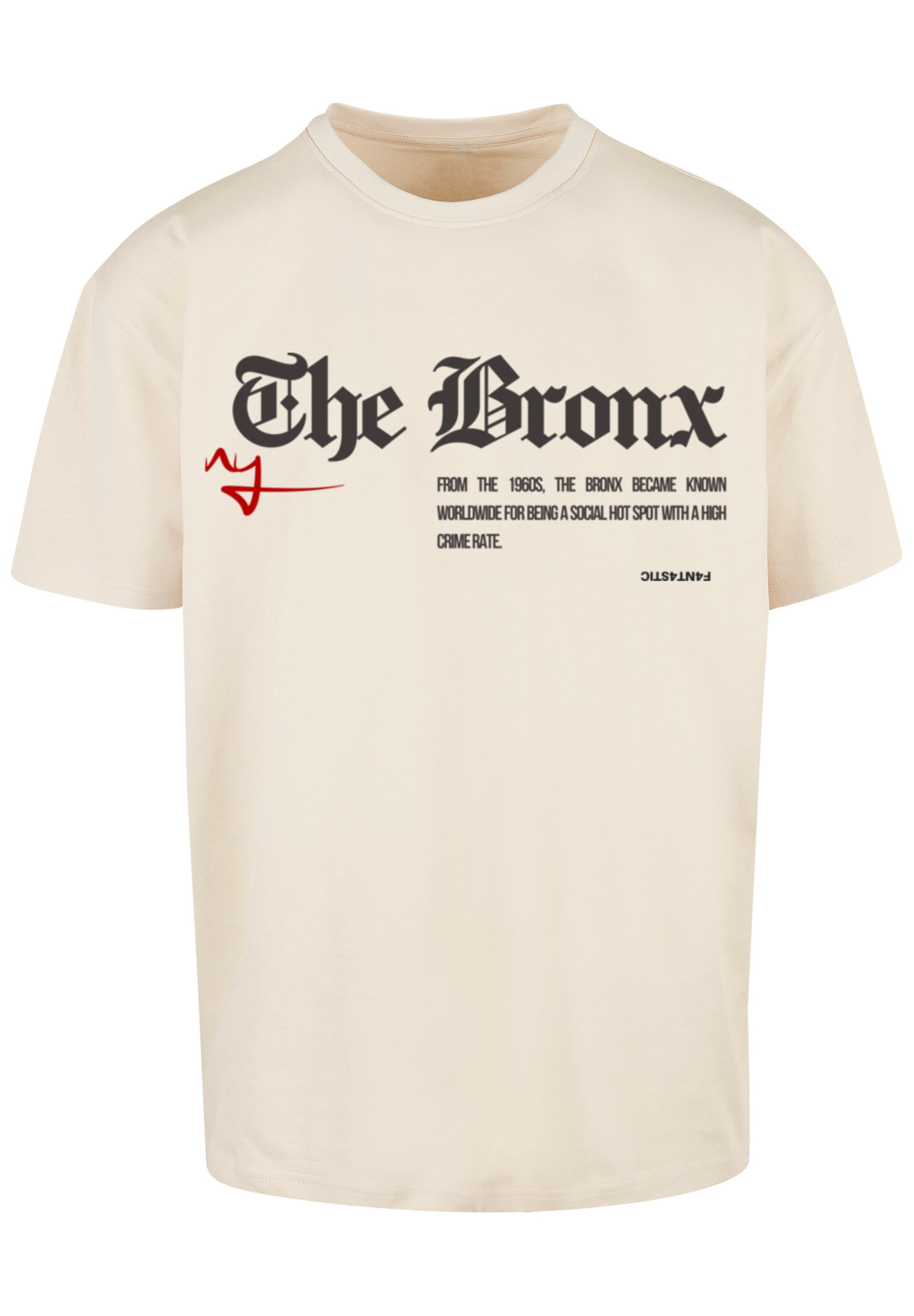 F4NT4STIC T-Shirt "The Bronx OVERSIZE TEE", Print günstig online kaufen