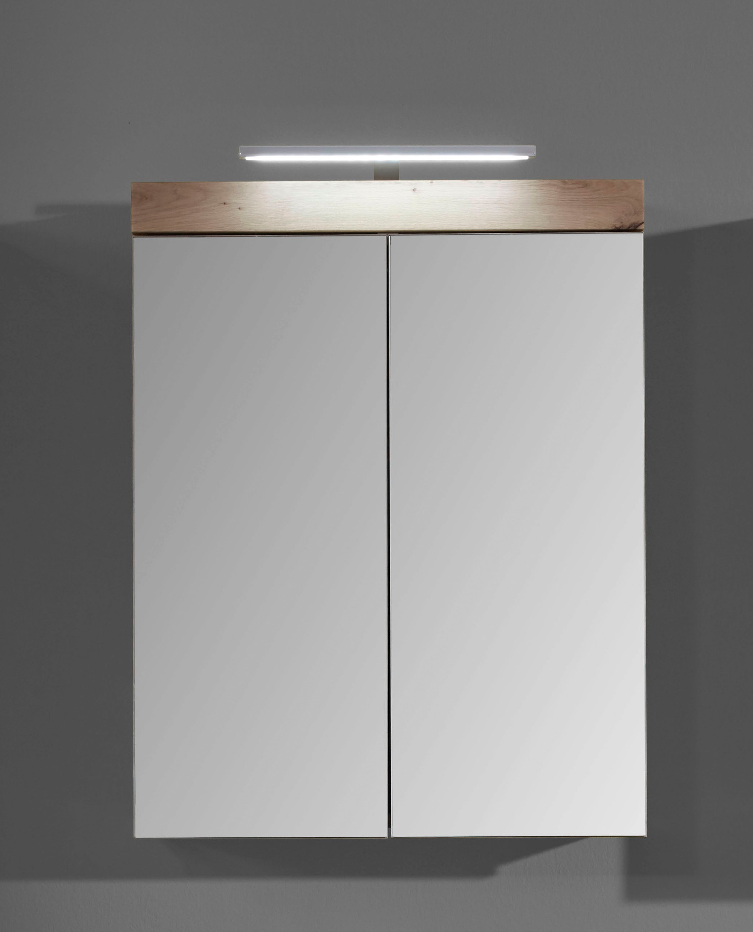 INOSIGN Spiegelschrank »Avena«, Badezimmerschrank wahlweise mit LED-Beleuchtung - (B/T/H) 60/17/77 cm