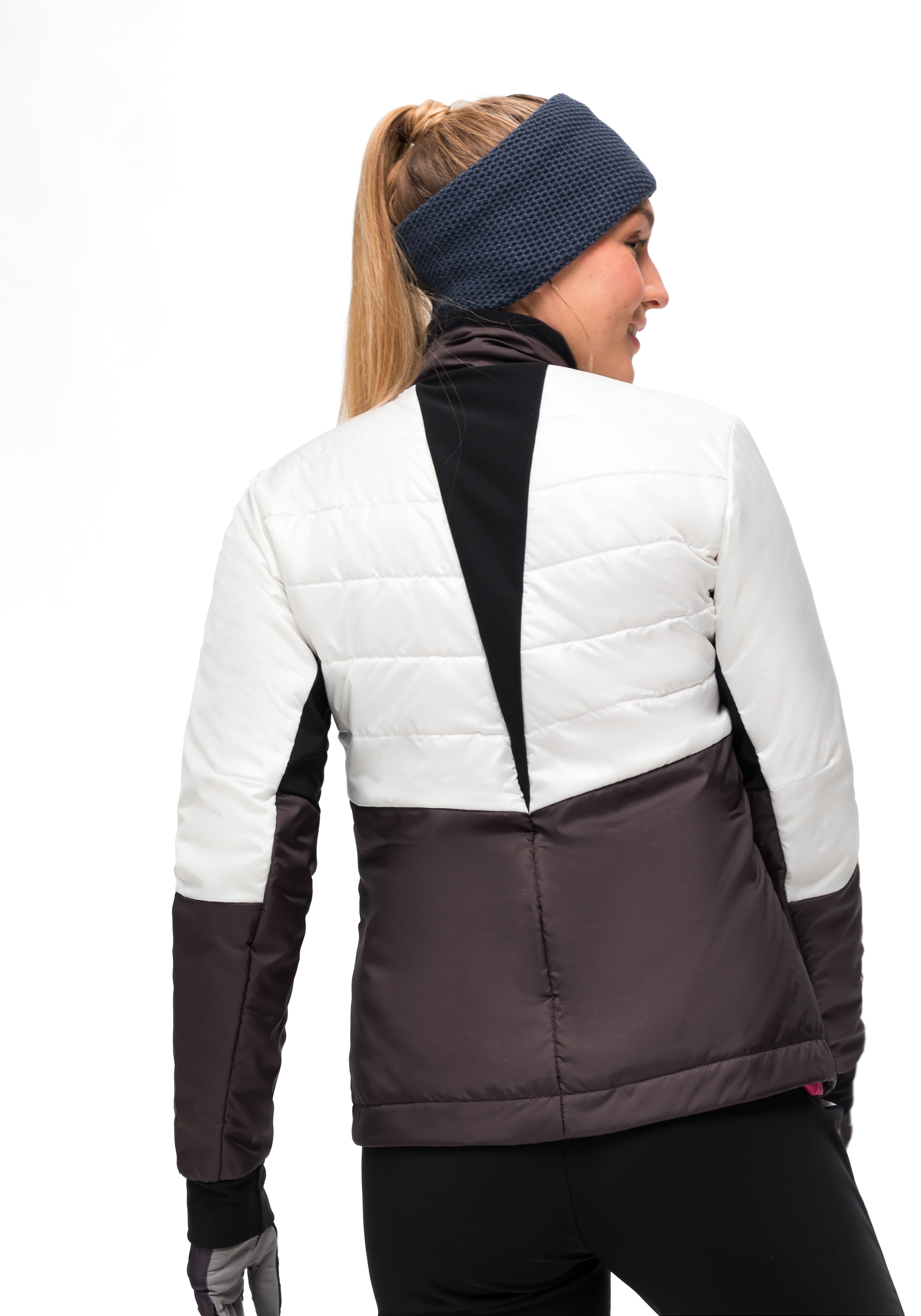 Sports Outdoorjacke »Skjoma 3 BAUR Wool | bestellen Taschen wattierte W«, Damen Langlaufjacke, online mit Skijacke Maier geräumige
