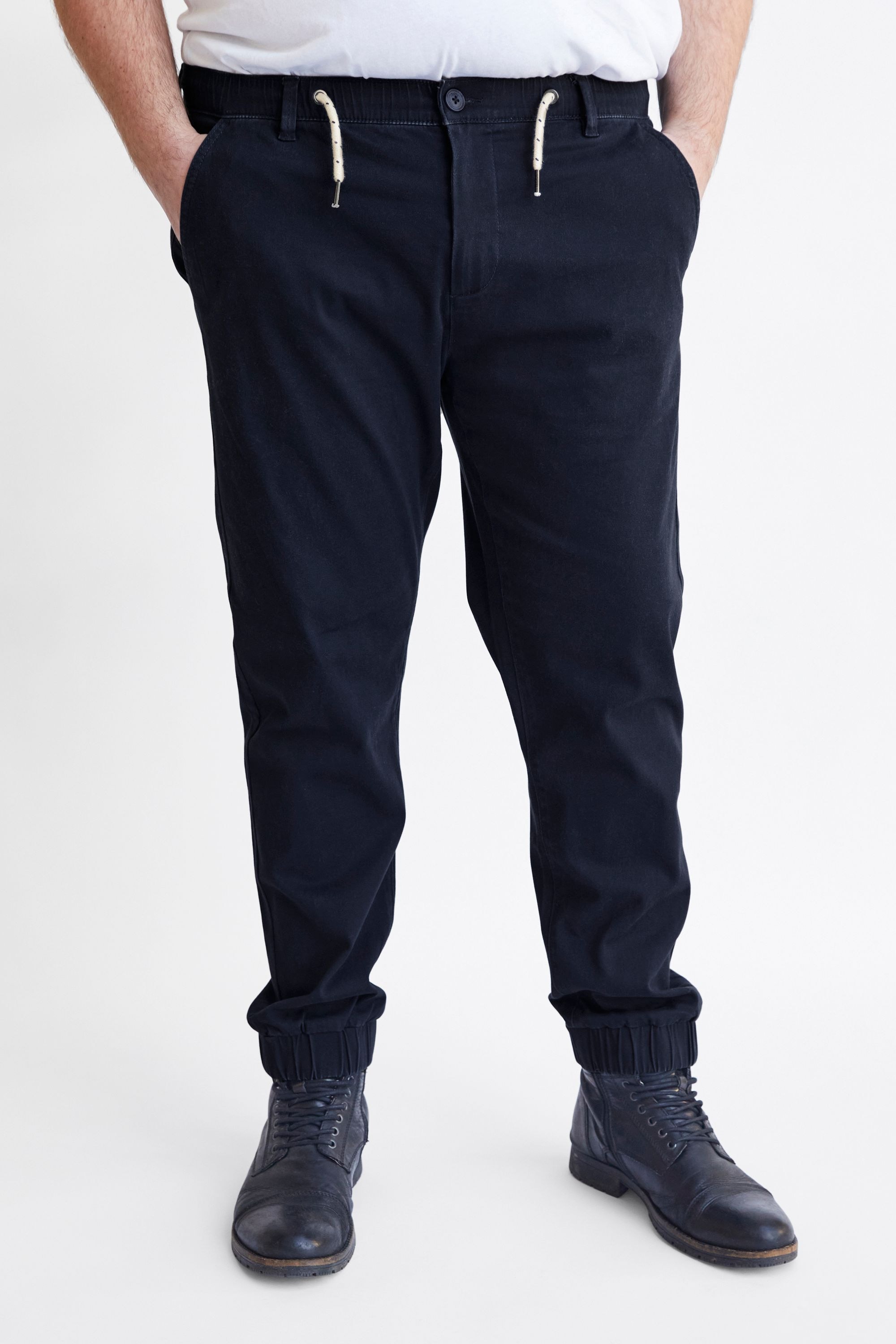 Blend Chinohose "BHSelli Big & Tall" Jogger Pant mit Kodeln in großen Größe günstig online kaufen