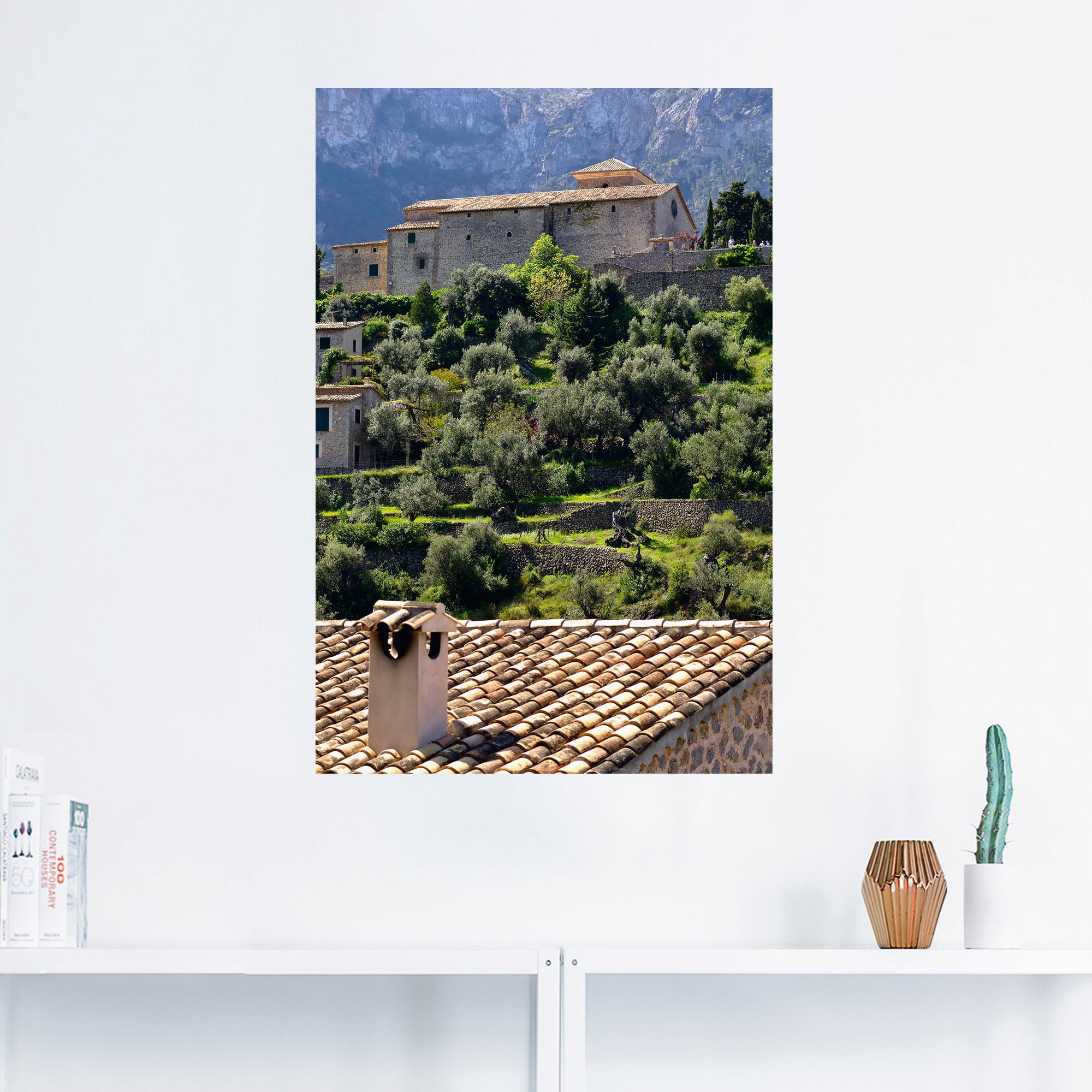 Artland Wandbild »Ambiente bei Valldemossa, Mallorca«, Gartenbilder, (1 St.),  als Alubild, Leinwandbild, Wandaufkleber oder Poster in versch. Größen  bestellen | BAUR