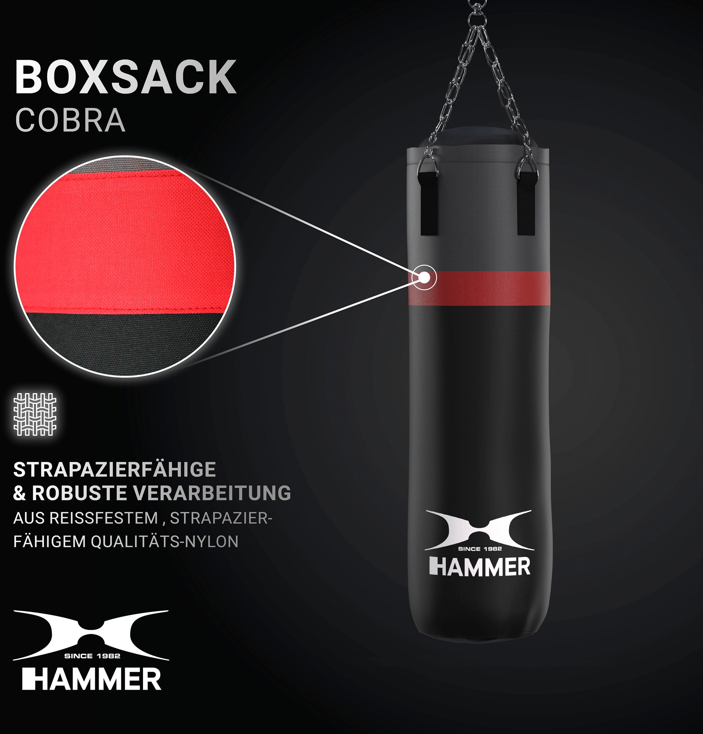 Hammer Boxsack »Cobra«