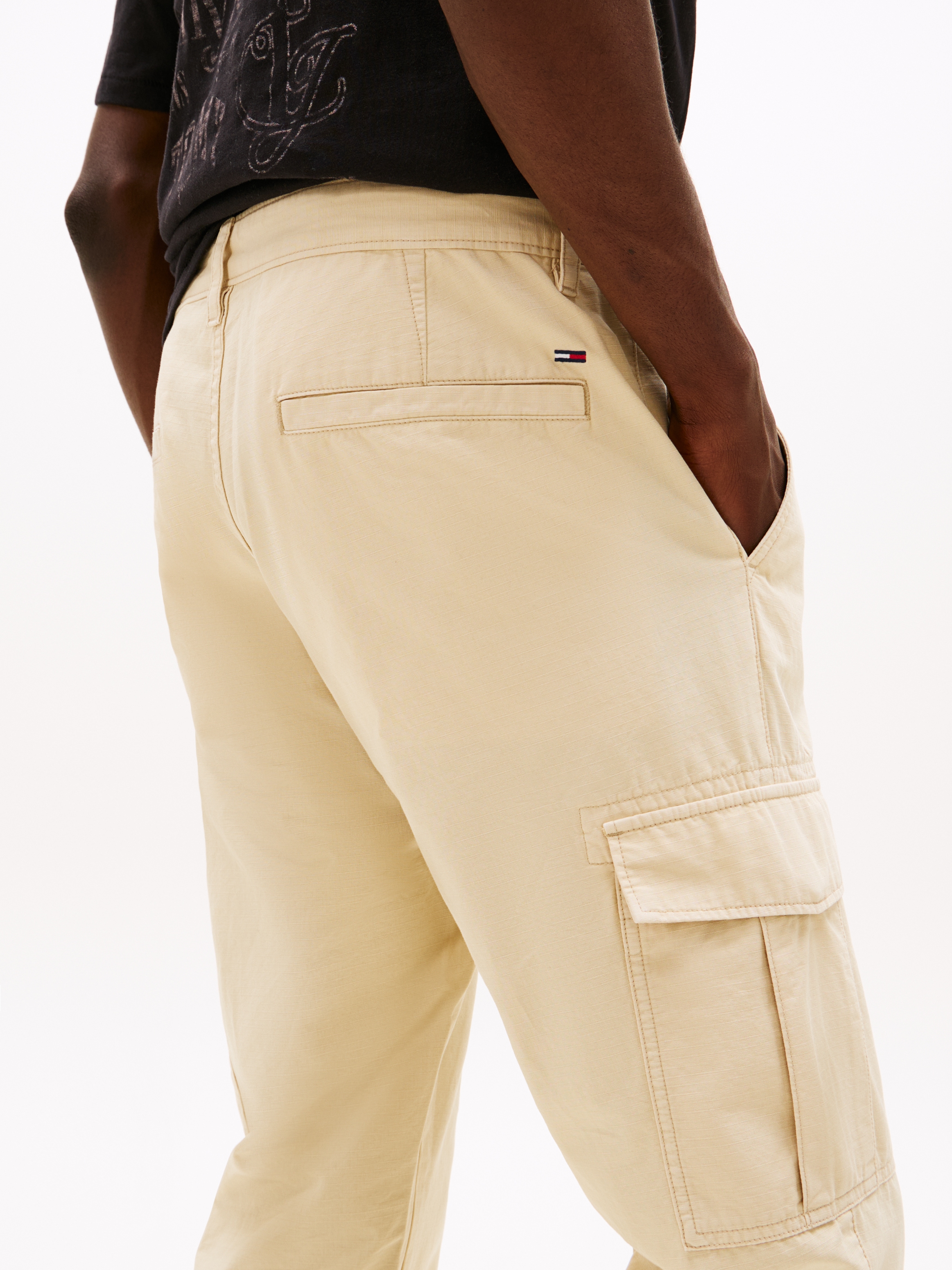 Tommy Jeans Cargohose »TJM AUSTIN RIPSTOP CARGO«, Mit Gürtelschlaufen