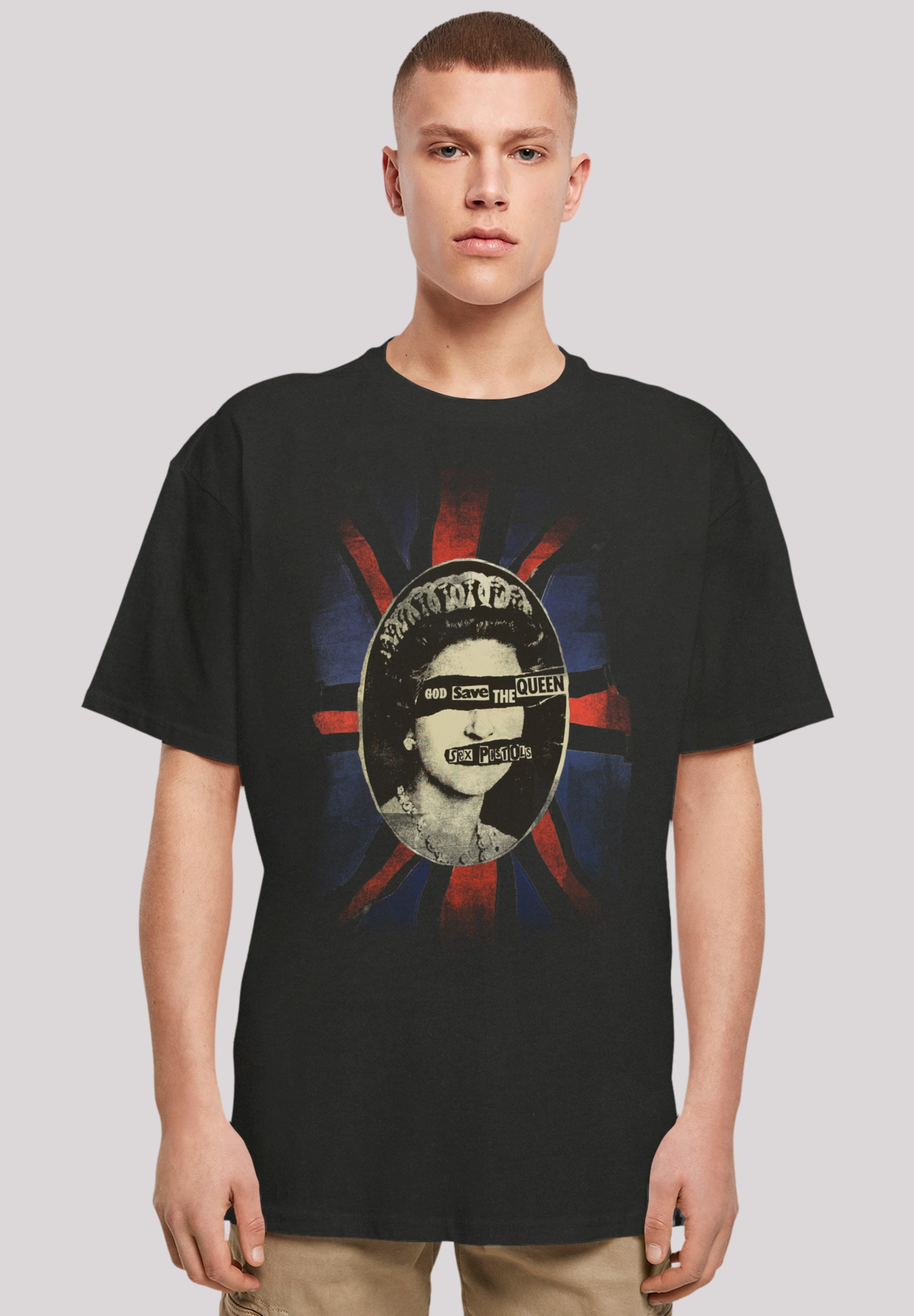 F4NT4STIC T-Shirt "Sex Pistols God Save The Queen", Premium Qualität günstig online kaufen