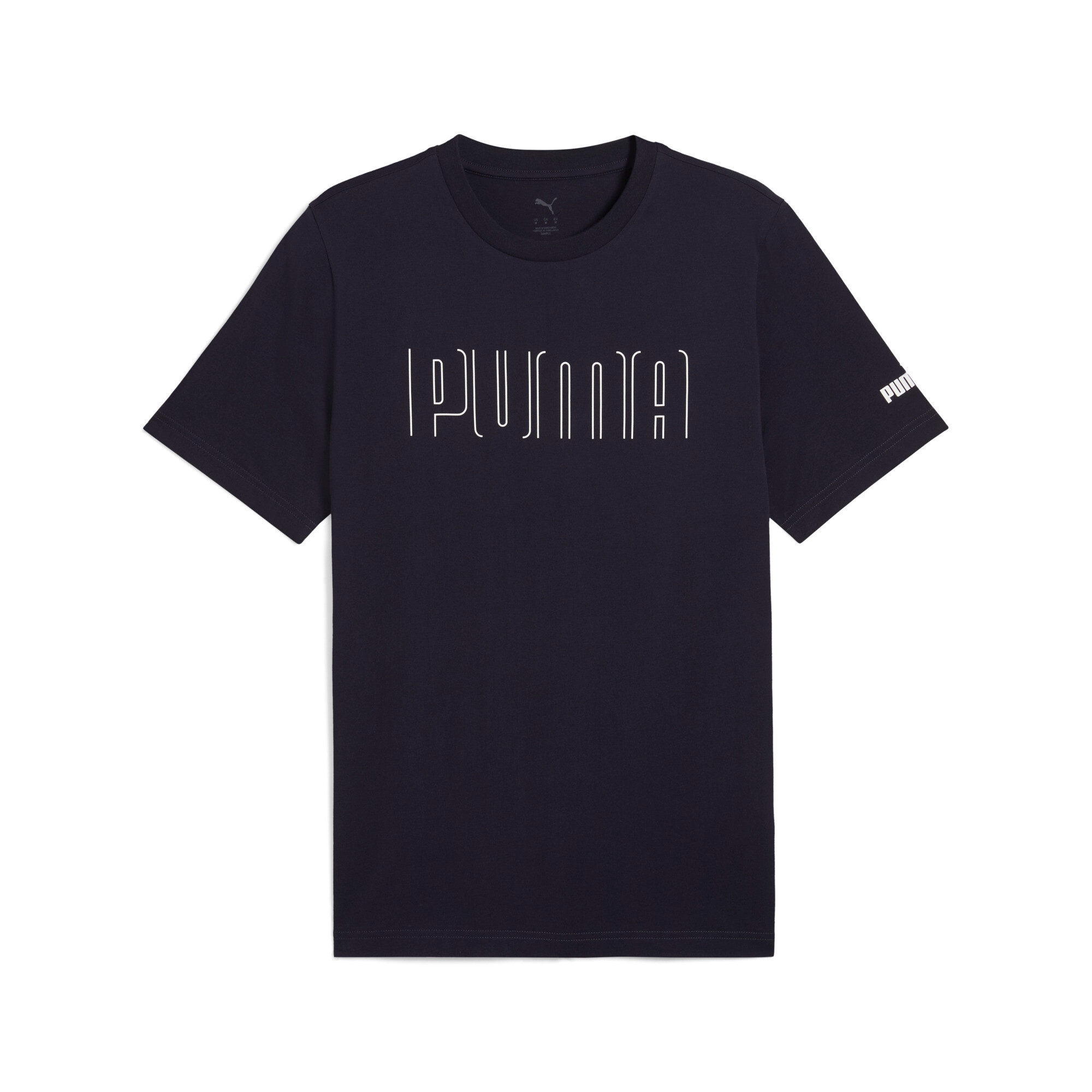 PUMA T-Shirt »SPORT GRAPHIC TEE« Regular Fit, Kurzarm, Grafik als Gummiprint auf Brust und Ärmeln