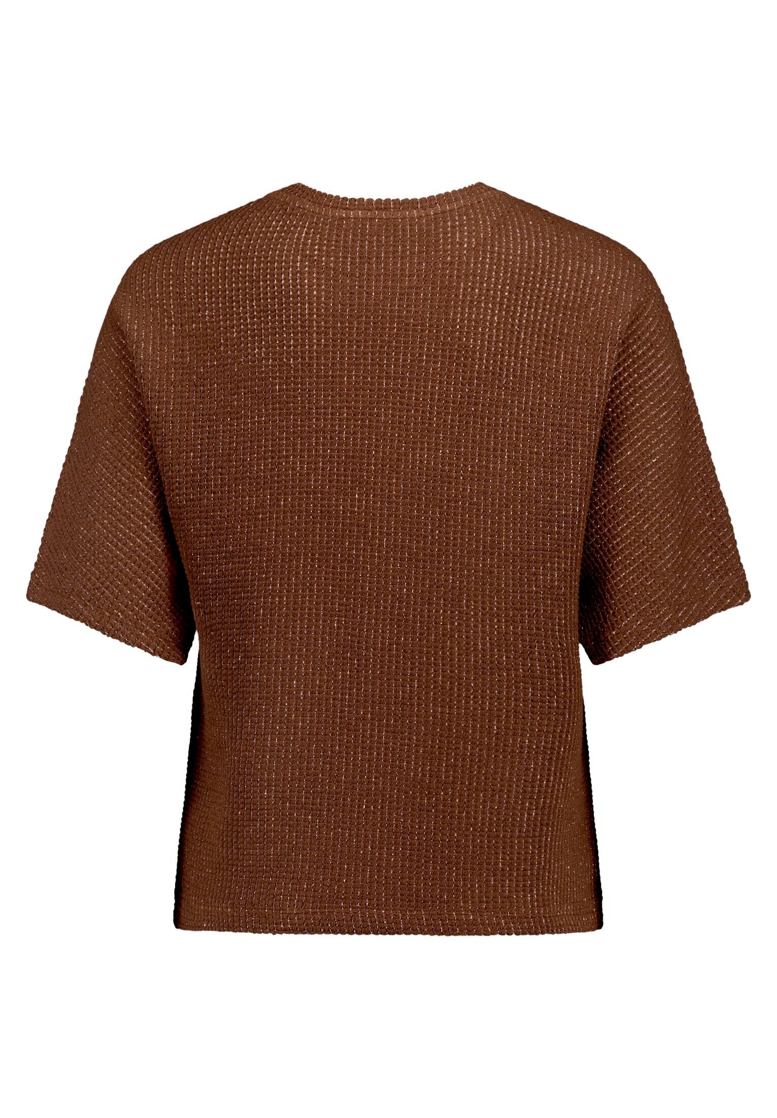 Betty&Co Kurzarmshirt »Damen mit Lurexfaden« 1