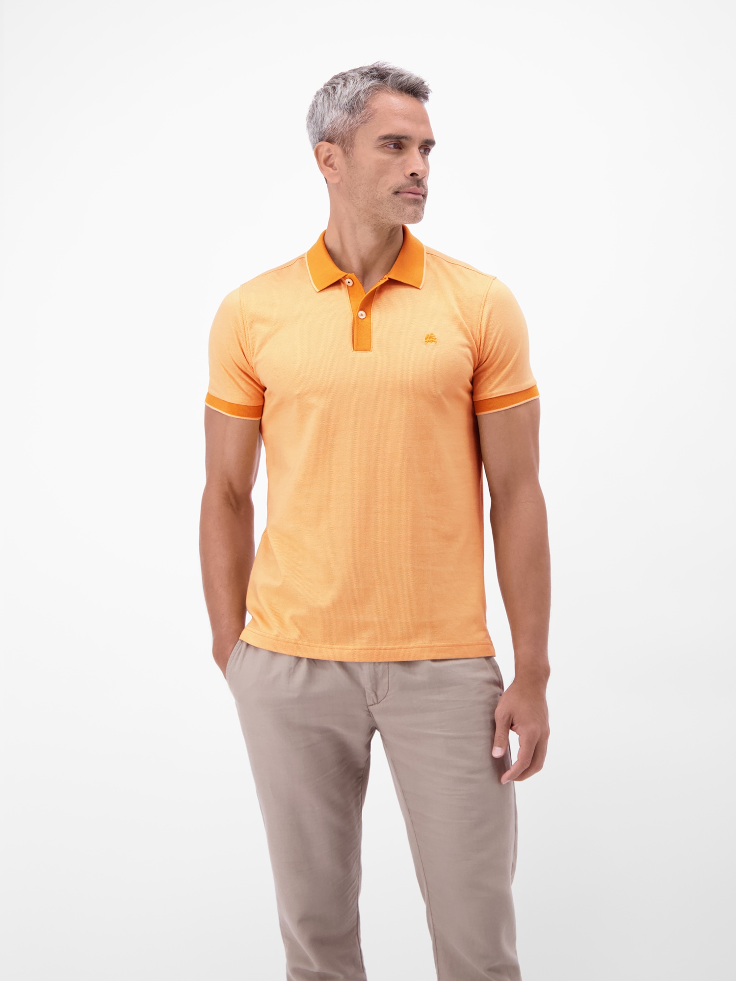 LERROS 1100000002199 "Poloshirt in 2-Tone-Optik"