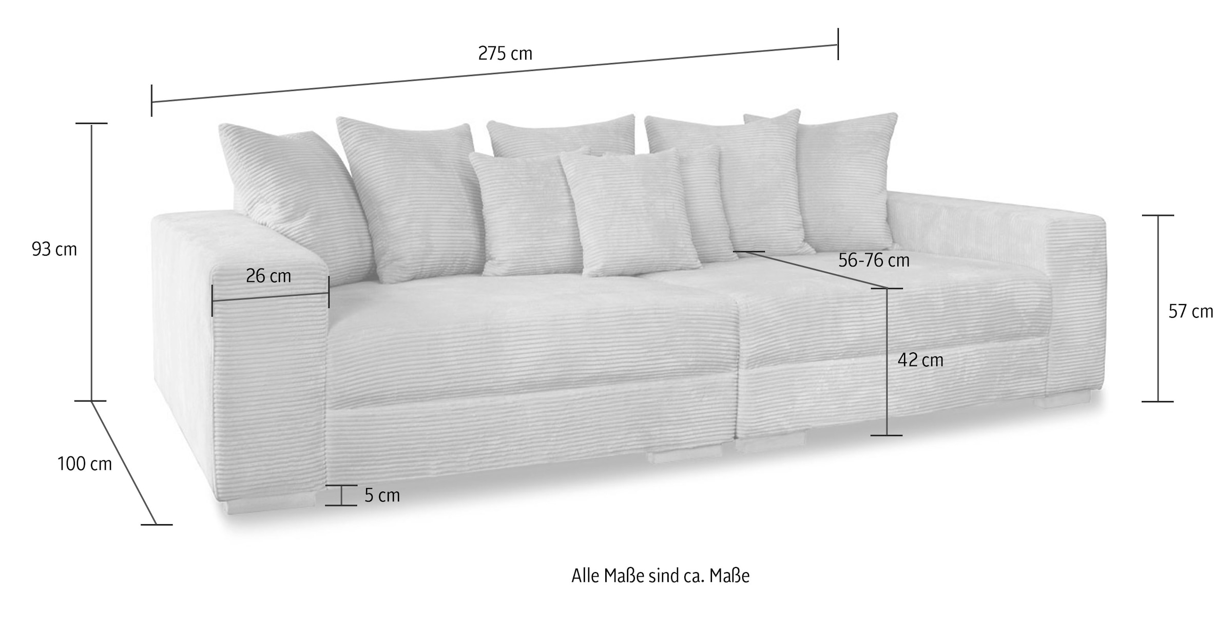 GEPADE Big-Sofa »Adrian« bestellen | BAUR