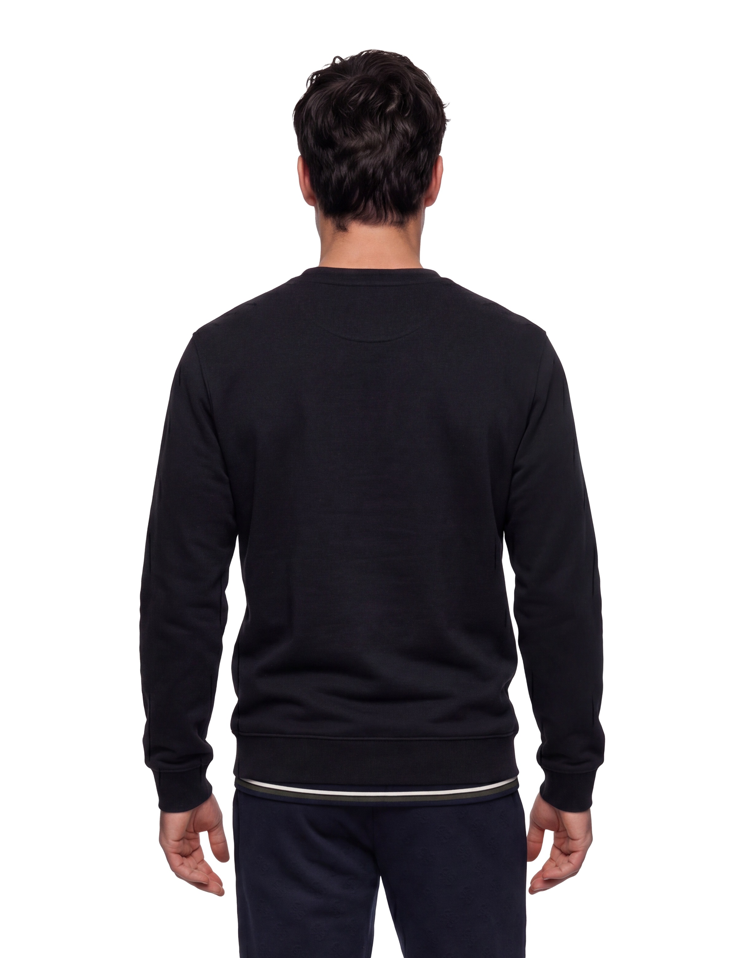 Guess Sweatshirt »RED TRIANGLE«, Rundhalsausschnitt, Regular Fit, Logodruck
