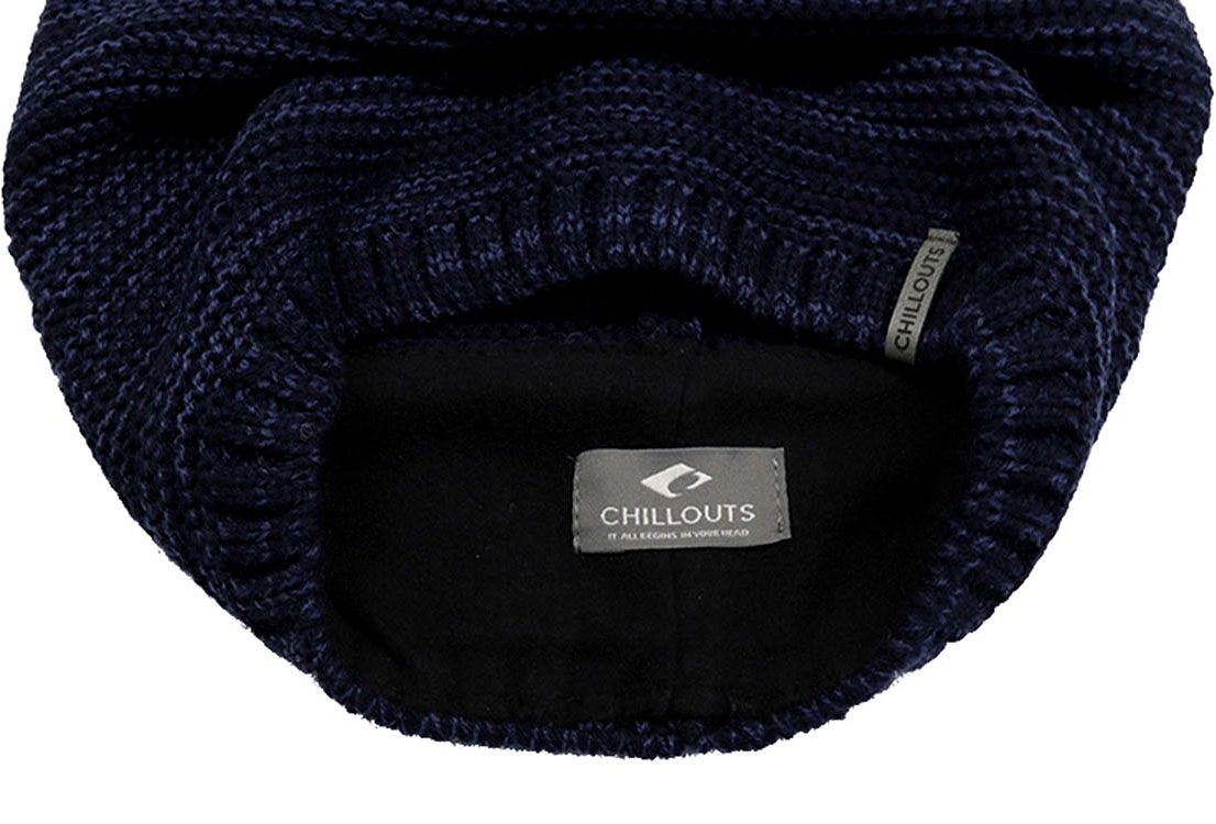 Thumbnail - chillouts Beanie "Keith Hat" Strickmütze im Oversize-Look, meliert, gefüttert