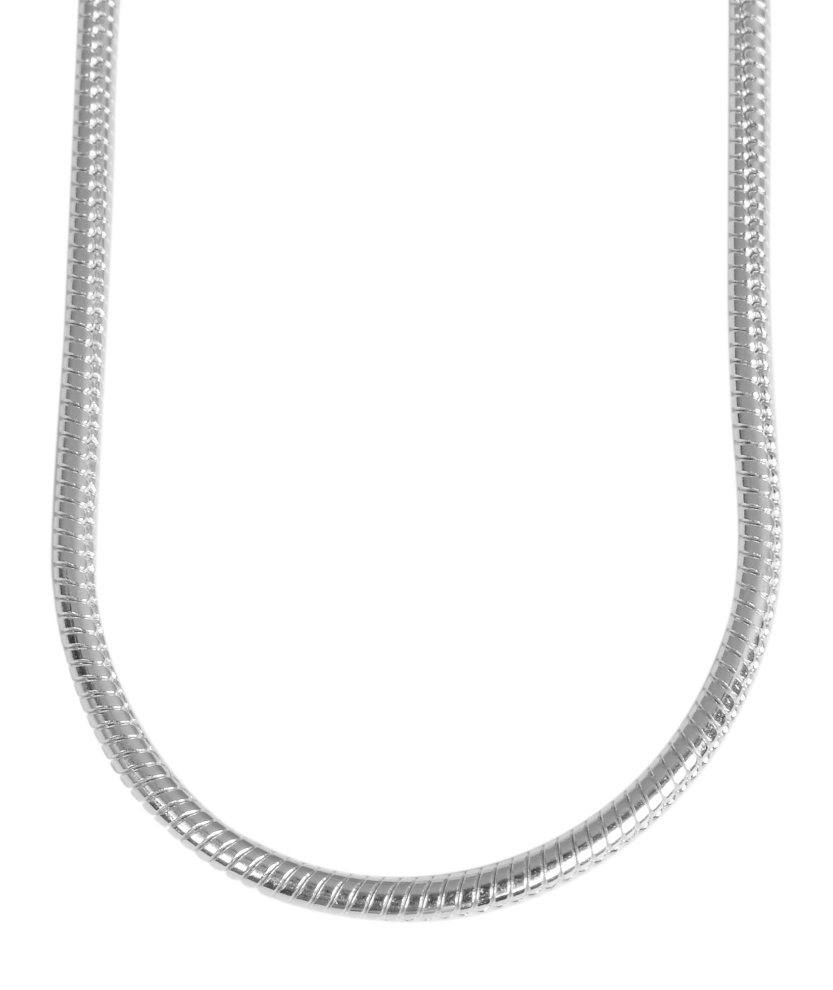 Adelia´s Kette ohne Anhänger »Halskette – Schlangenkette aus 925 Silber 42 cm« Eine schöne Geschenkidee für jeden Anlass