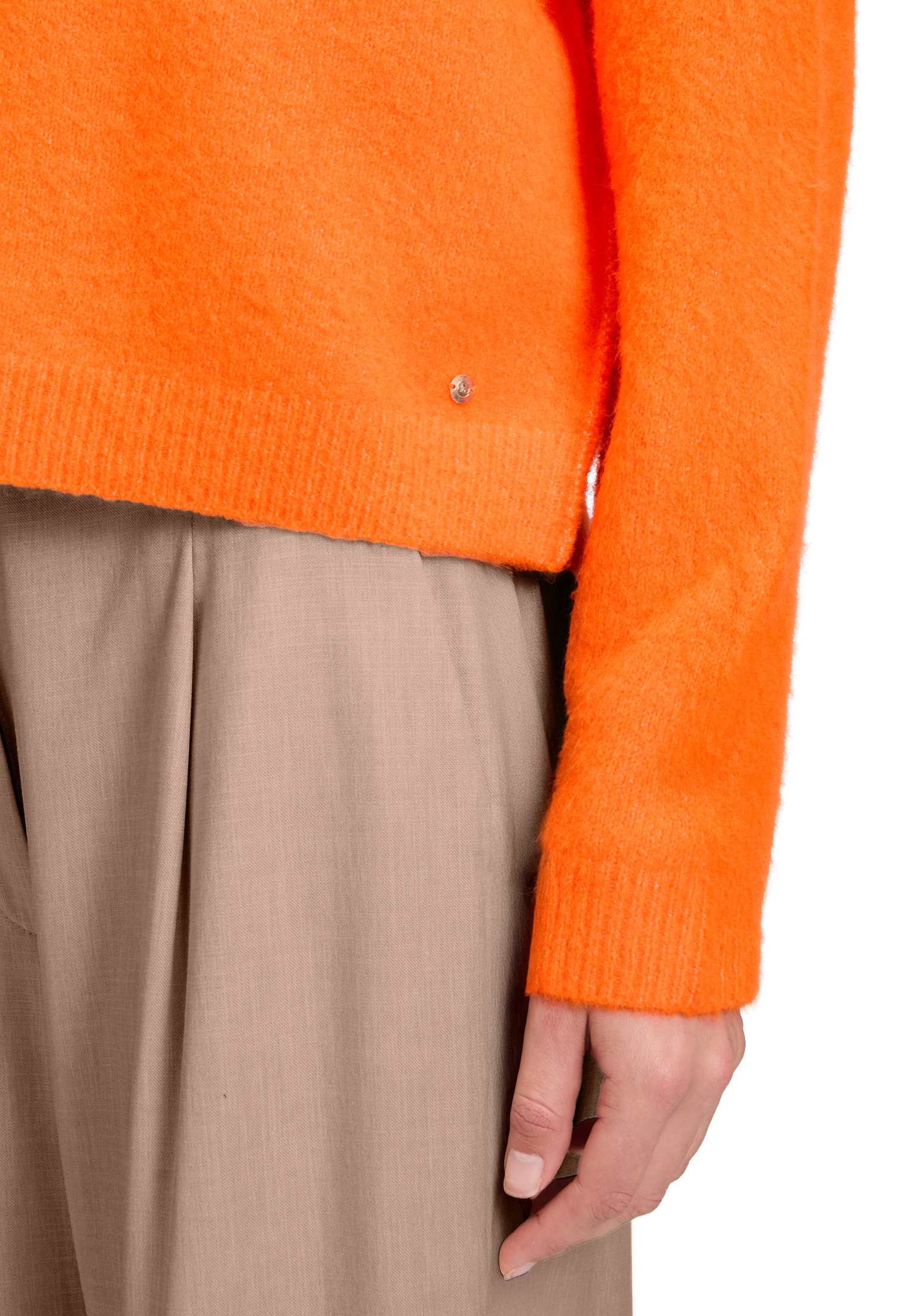 Betty&Co Strickpullover »Damen mit Rundhalsausschnitt« 1 tlg.