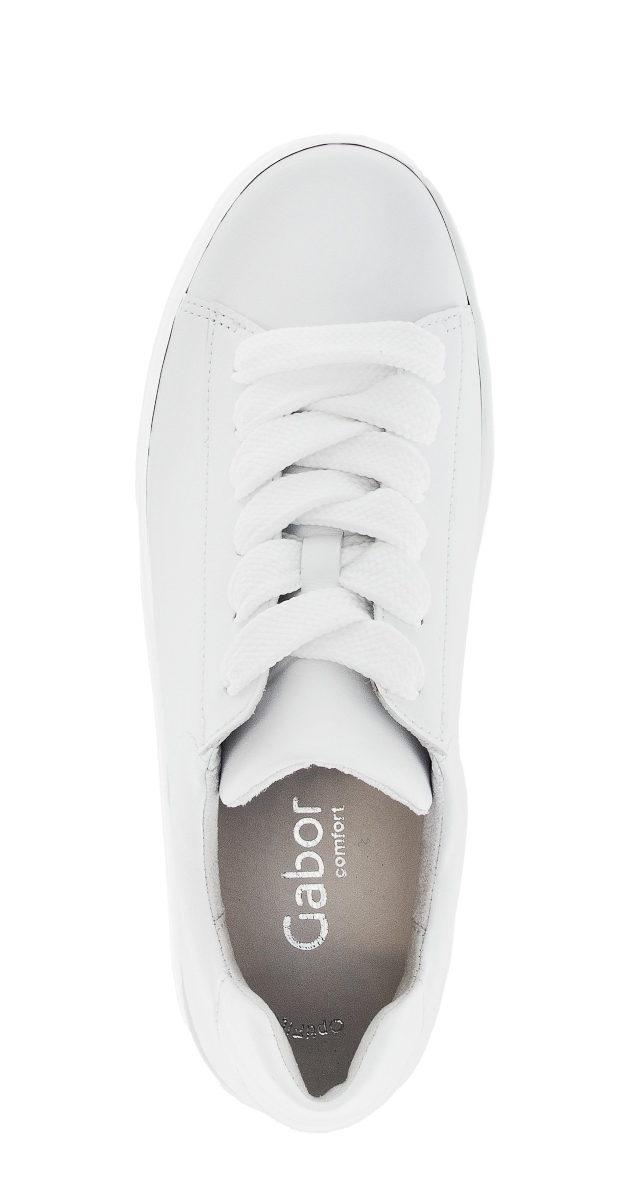 Gabor Plateausneaker »FLORENZ«  , Freizeitschuh, Halbschuh, Schnürschuh, dezente Ziernähte, G-Weite