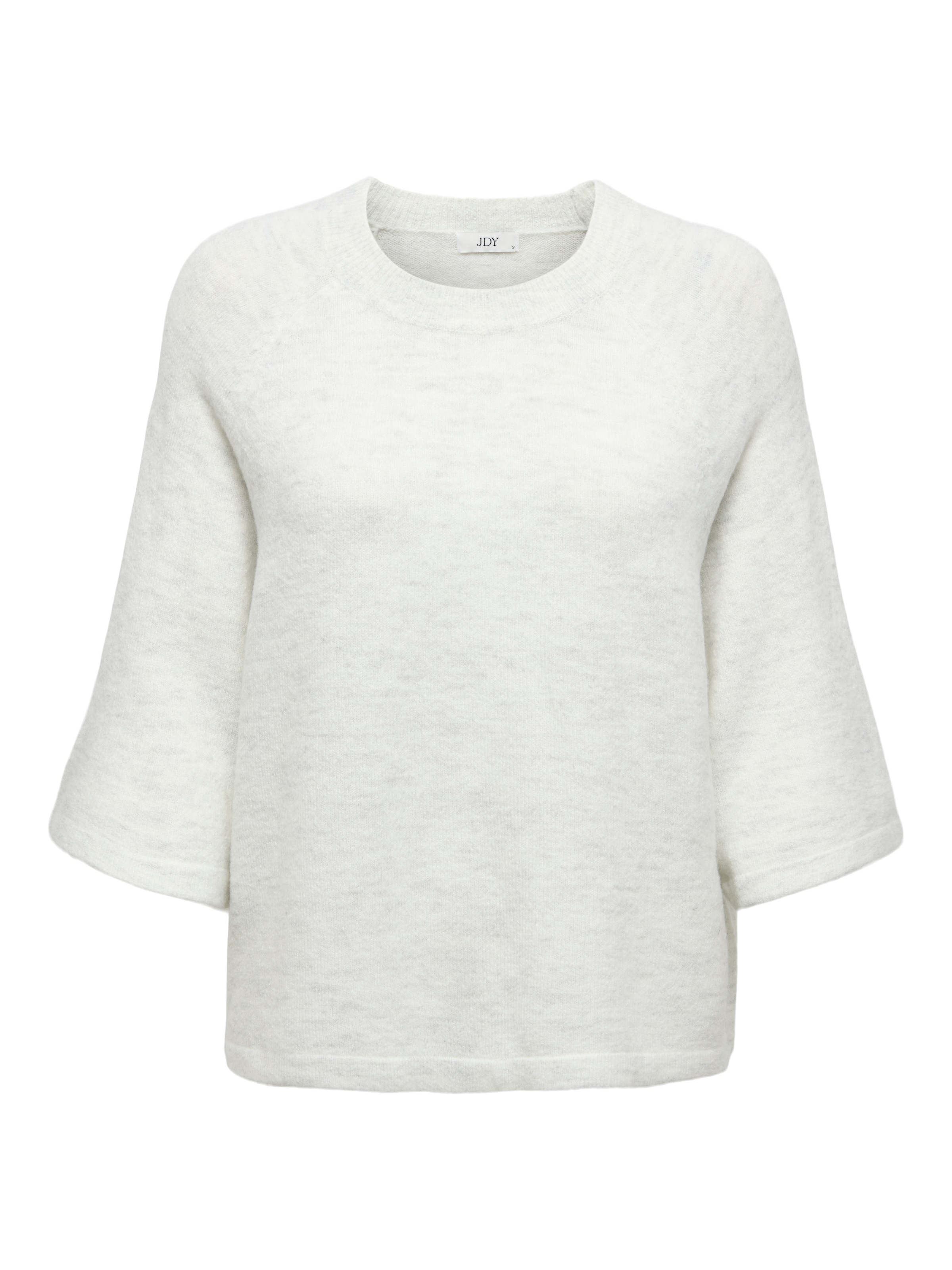 JDY Strickpullover »JDYELANORA 3/4 PULLOVER KNT NOOS« Materialmix, regular fit