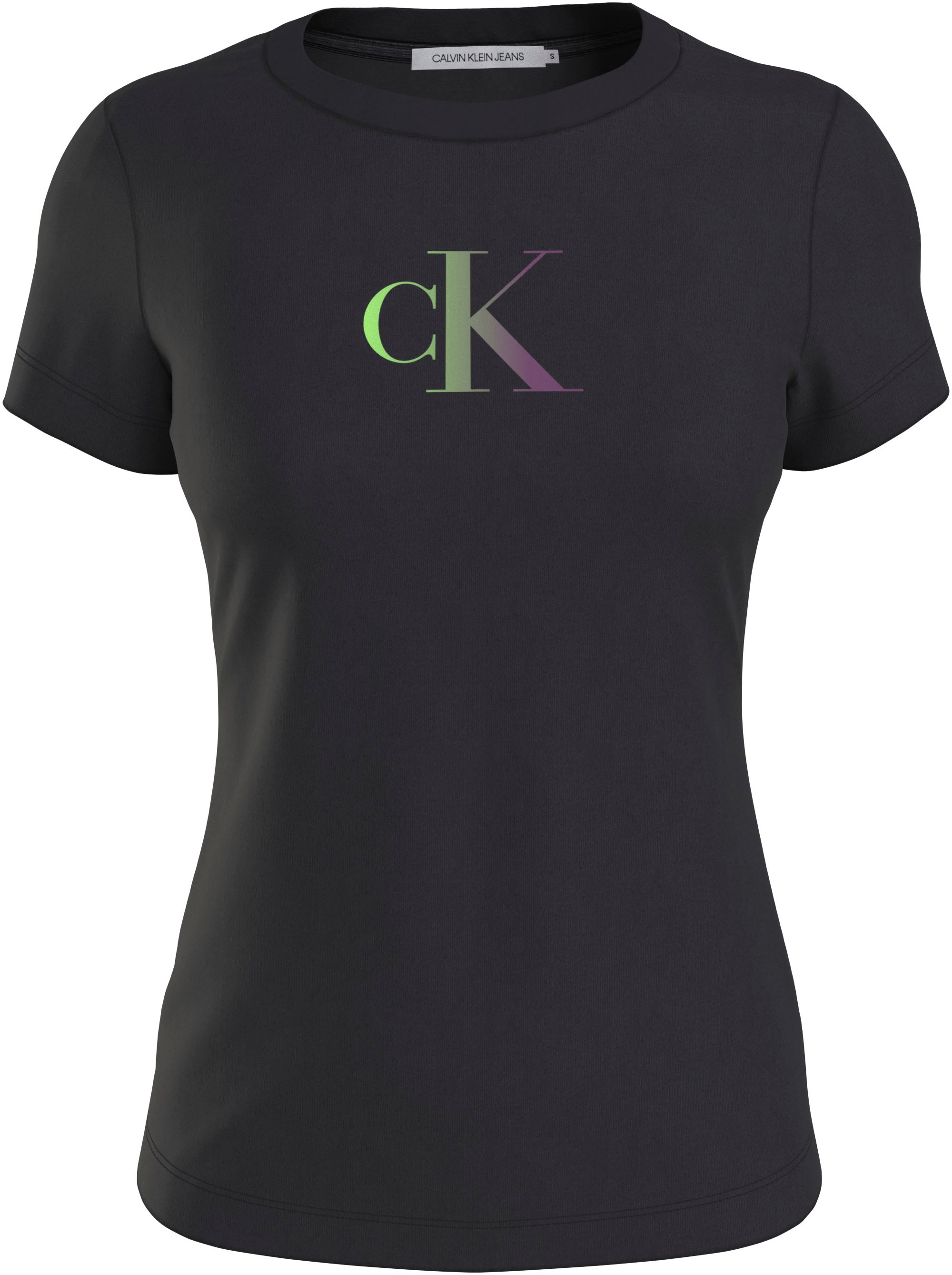 T-Shirt, BAUR Jeans mit Logomarkenlabel Klein Calvin | bestellen