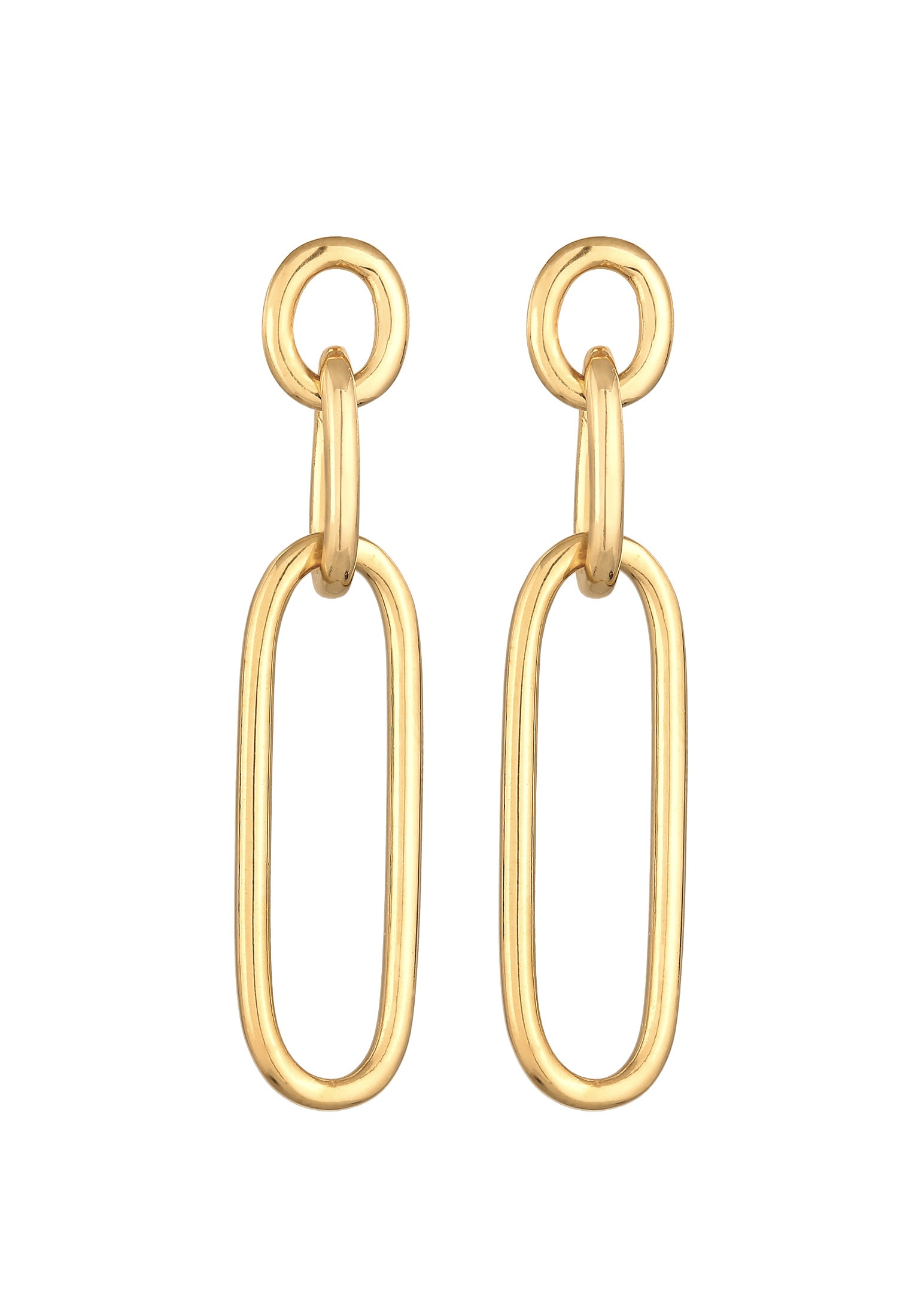 Elli Paar Ohrstecker »Glieder Basic Hänger Blogger 925 Silber«